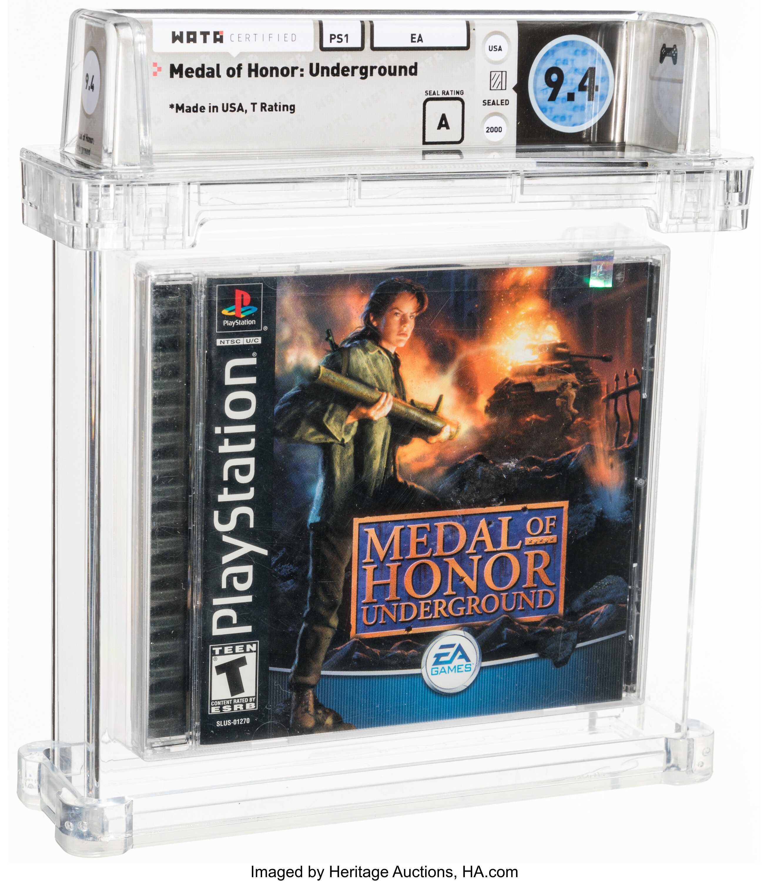 Medal of Honor: Underground (PS1) — PSA Pop Report & Prices