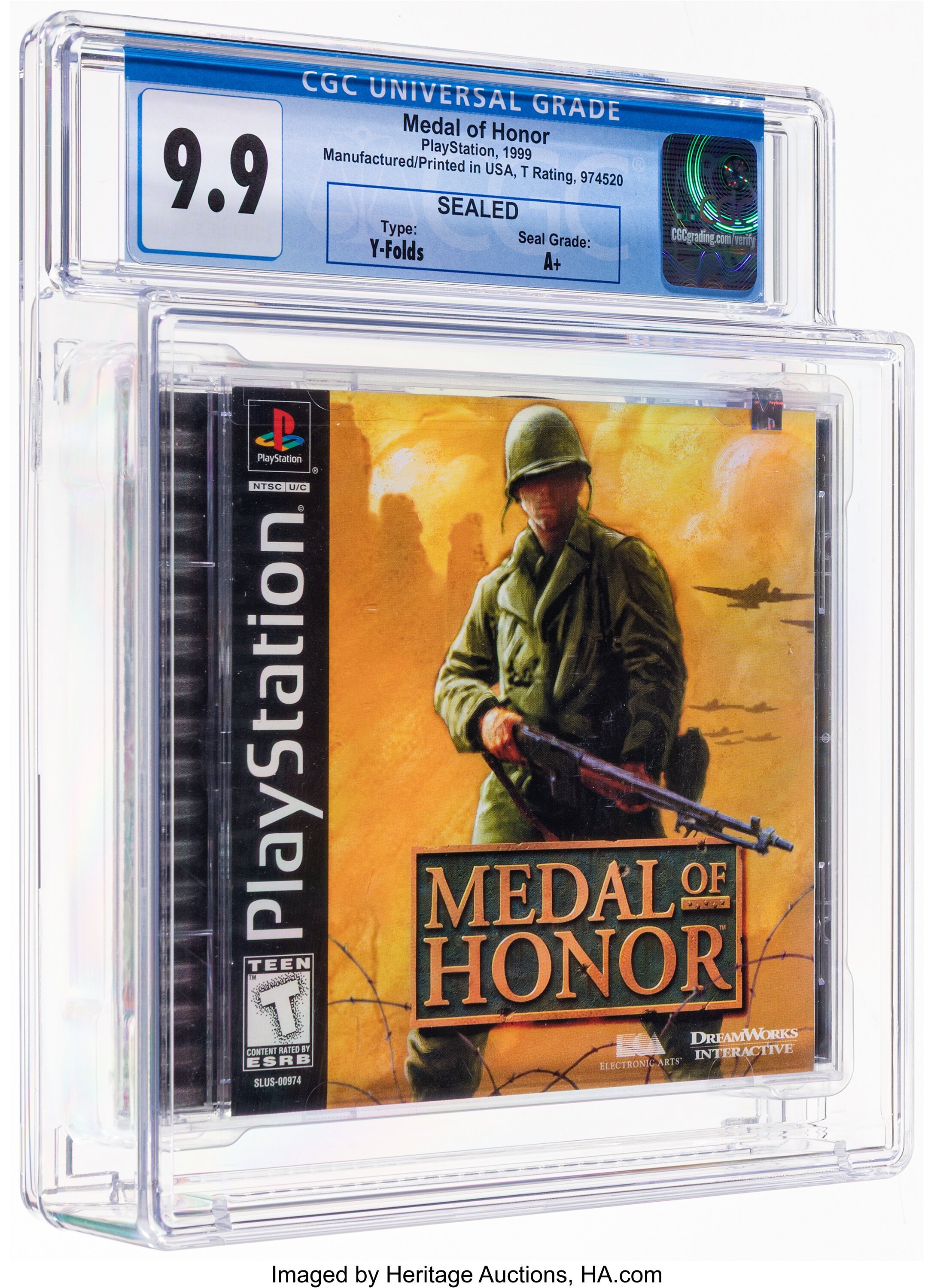Medal of Honor (PS1): PSA Pop Report & Prices