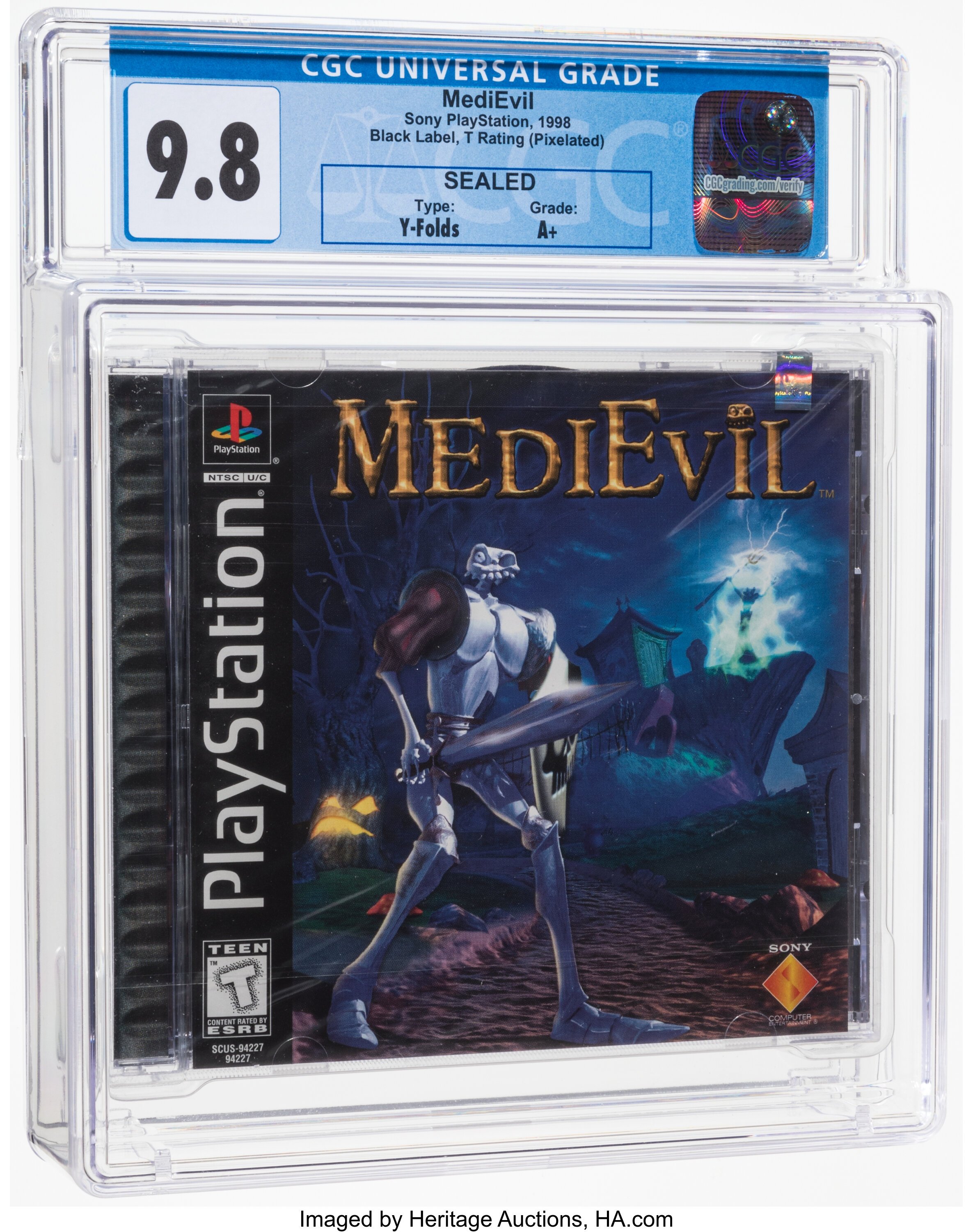 MediEvil (PS1): PSA Pop Report & Prices