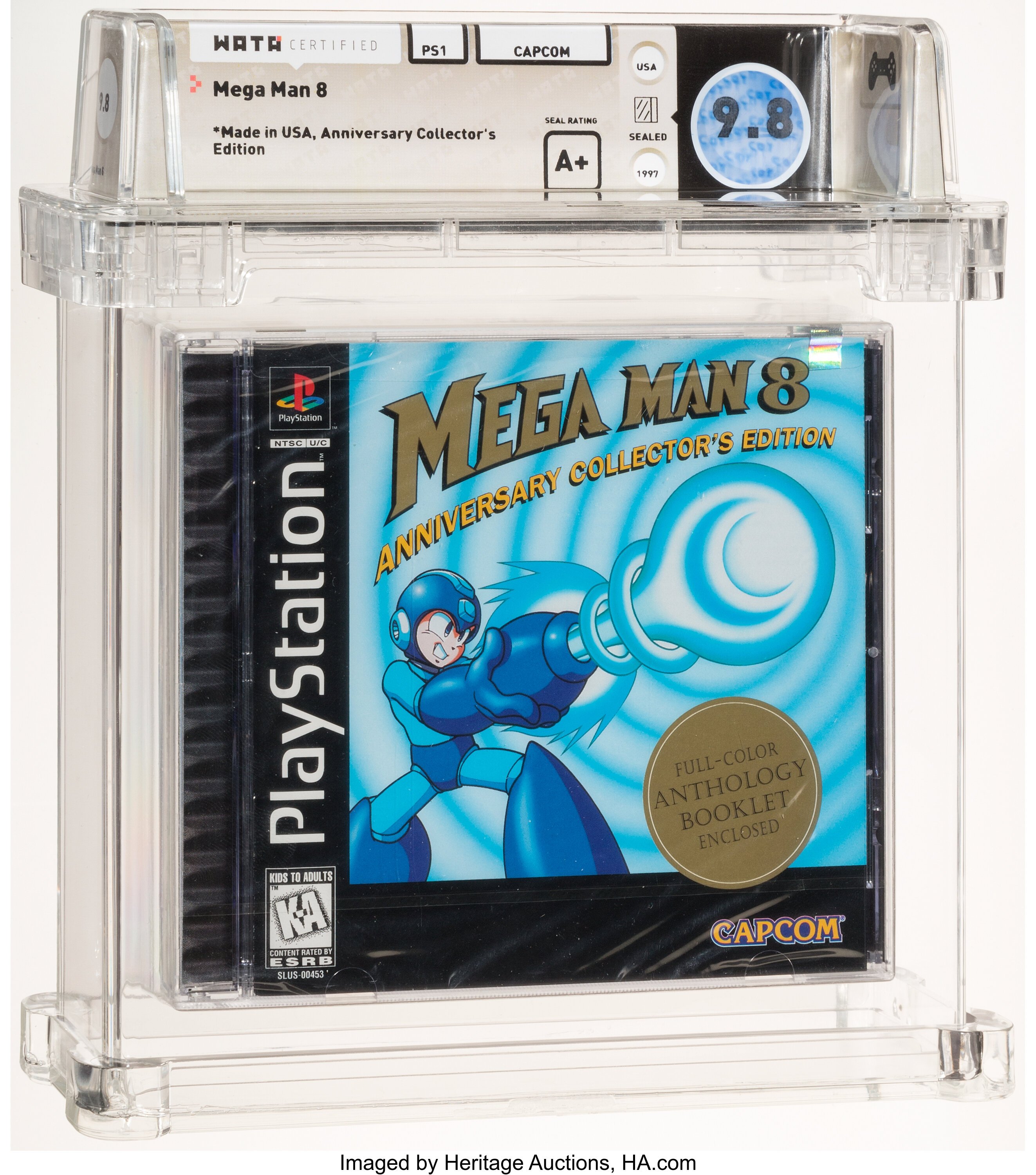 Mega Man 8 (PS1): PSA Pop Report & Prices
