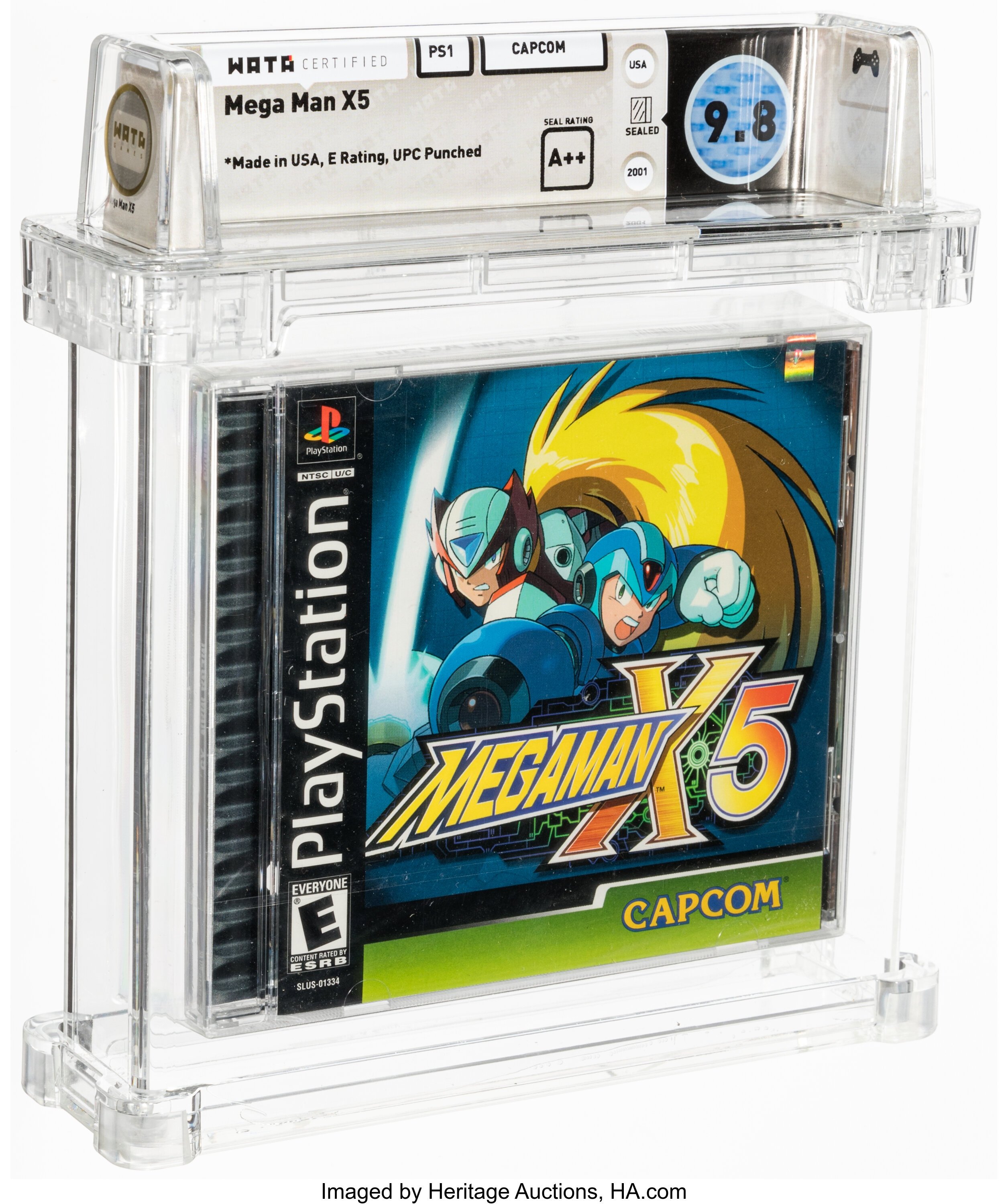 Mega Man X5 (PS1): PSA Pop Report & Prices