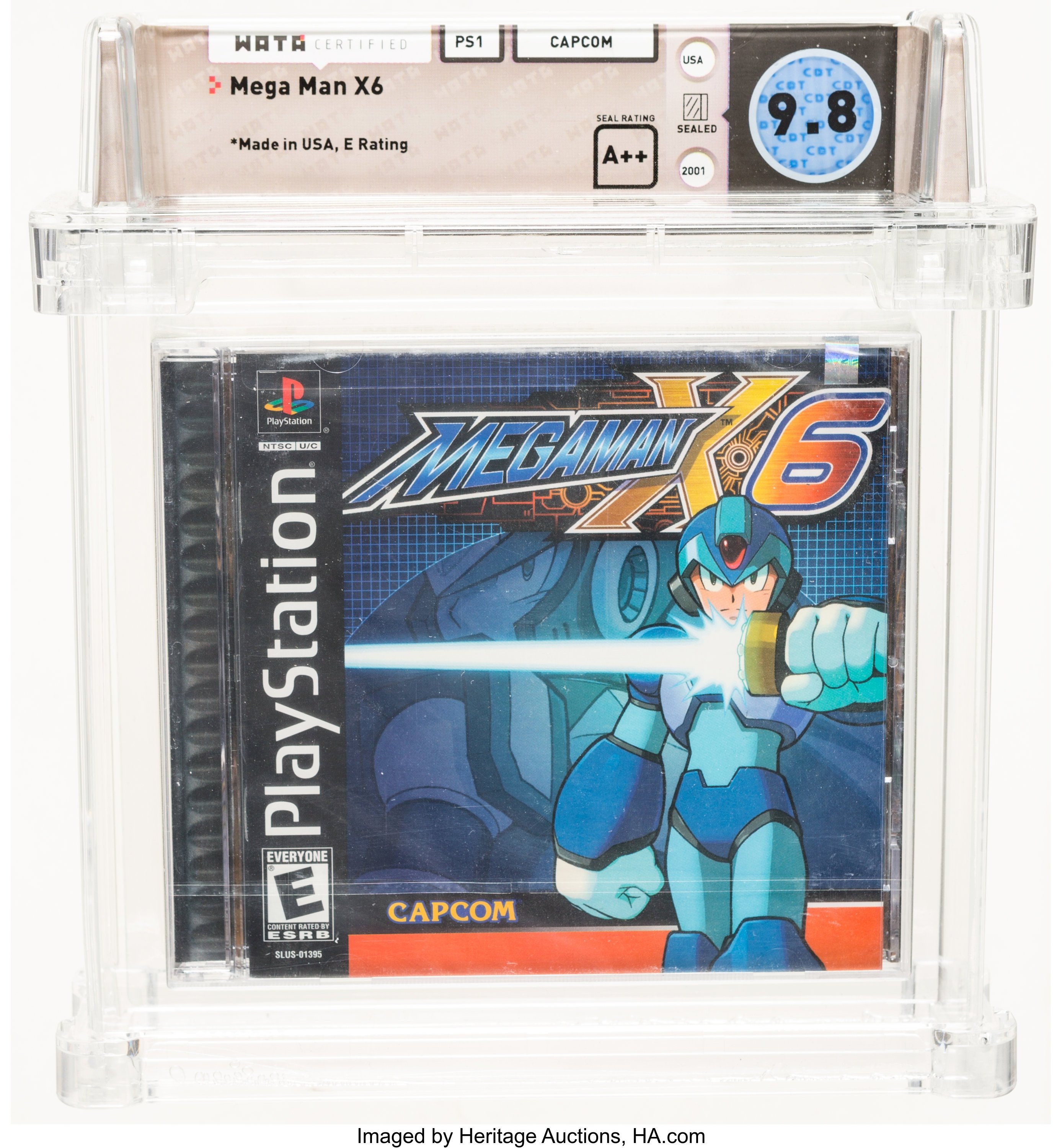 Mega Man X6 (PS1): PSA Pop Report & Prices