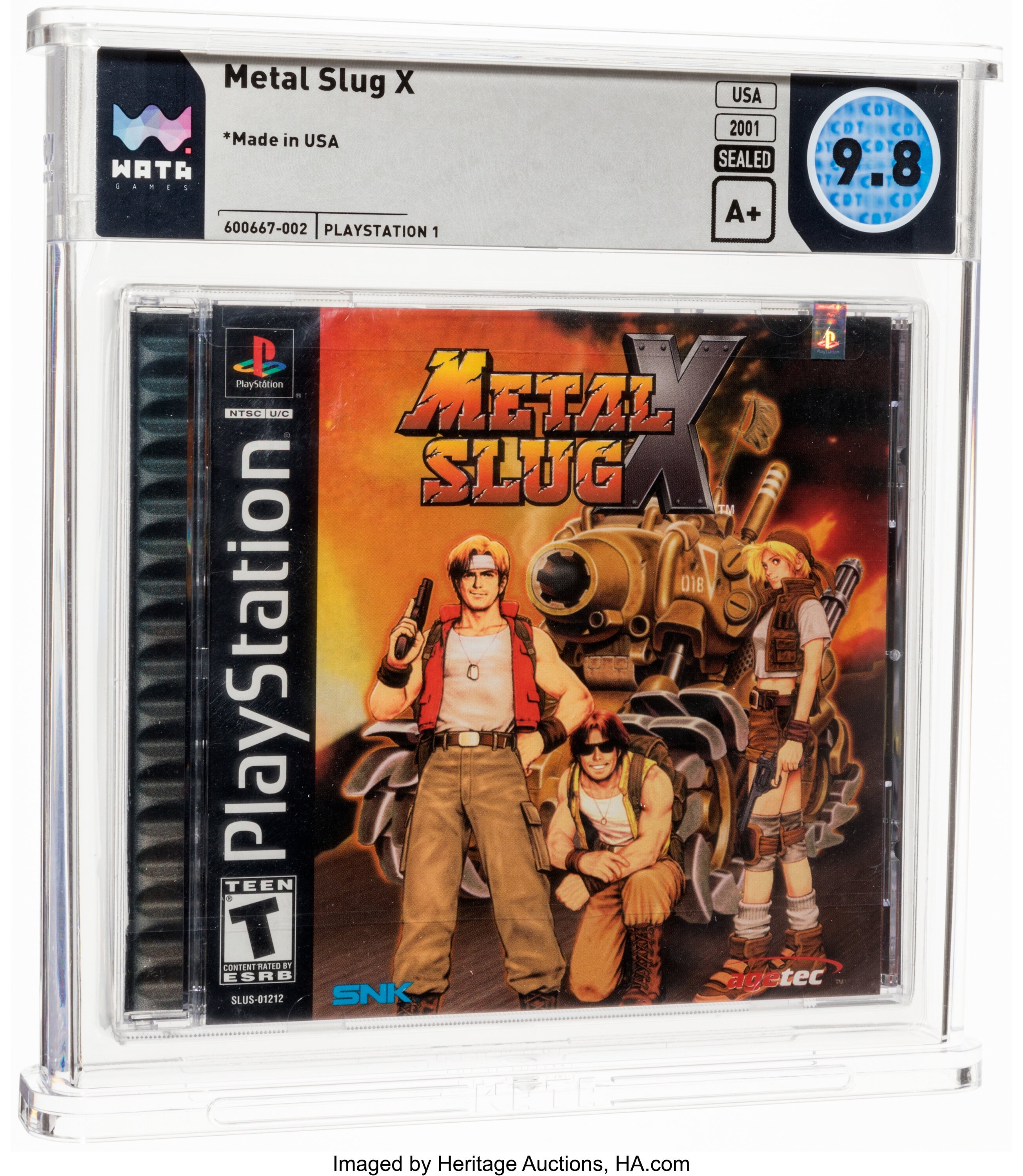 Metal Slug X (PS1): PSA Pop Report & Prices
