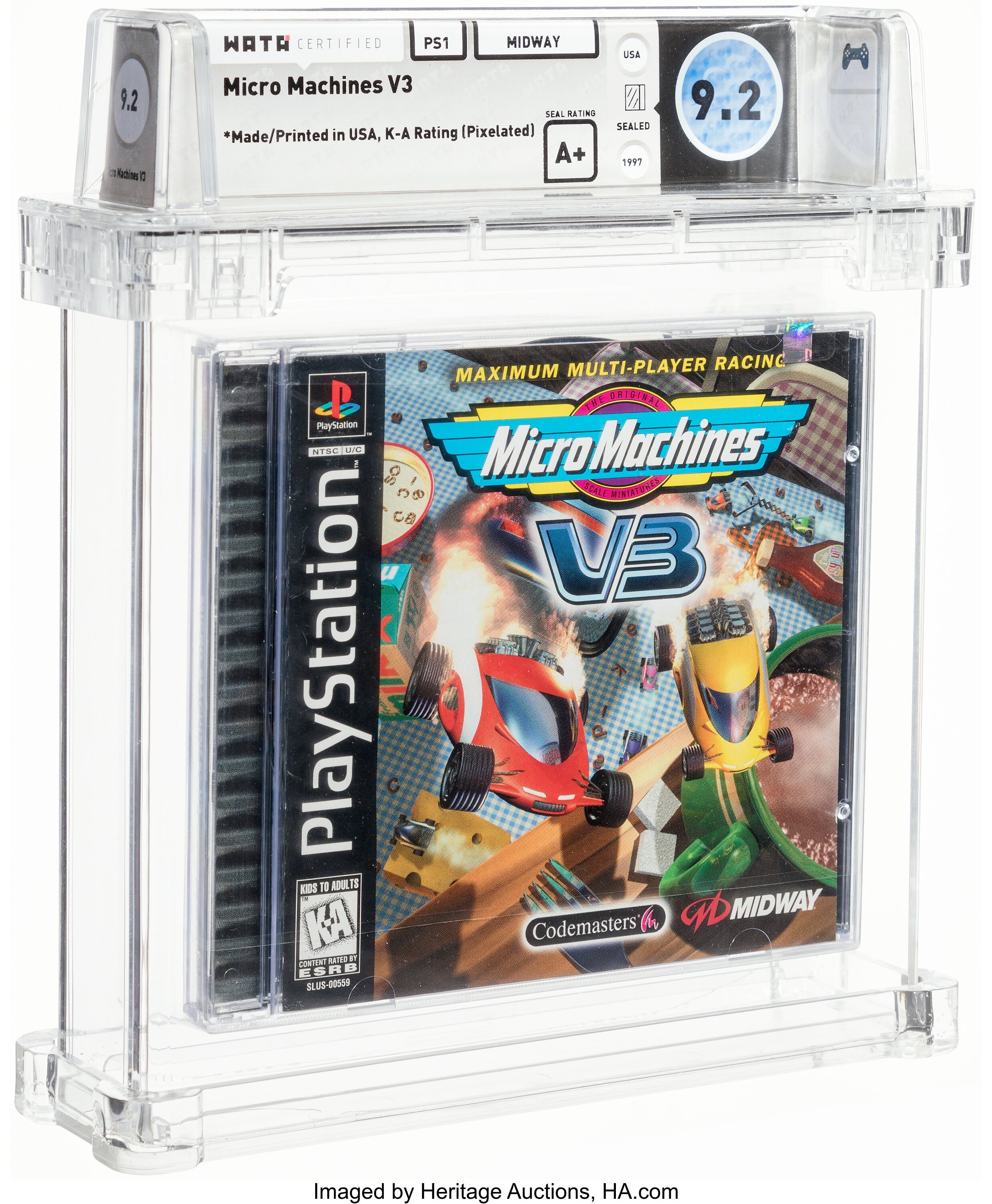 Micro Machines V3 (PS1): PSA Pop Report & Prices