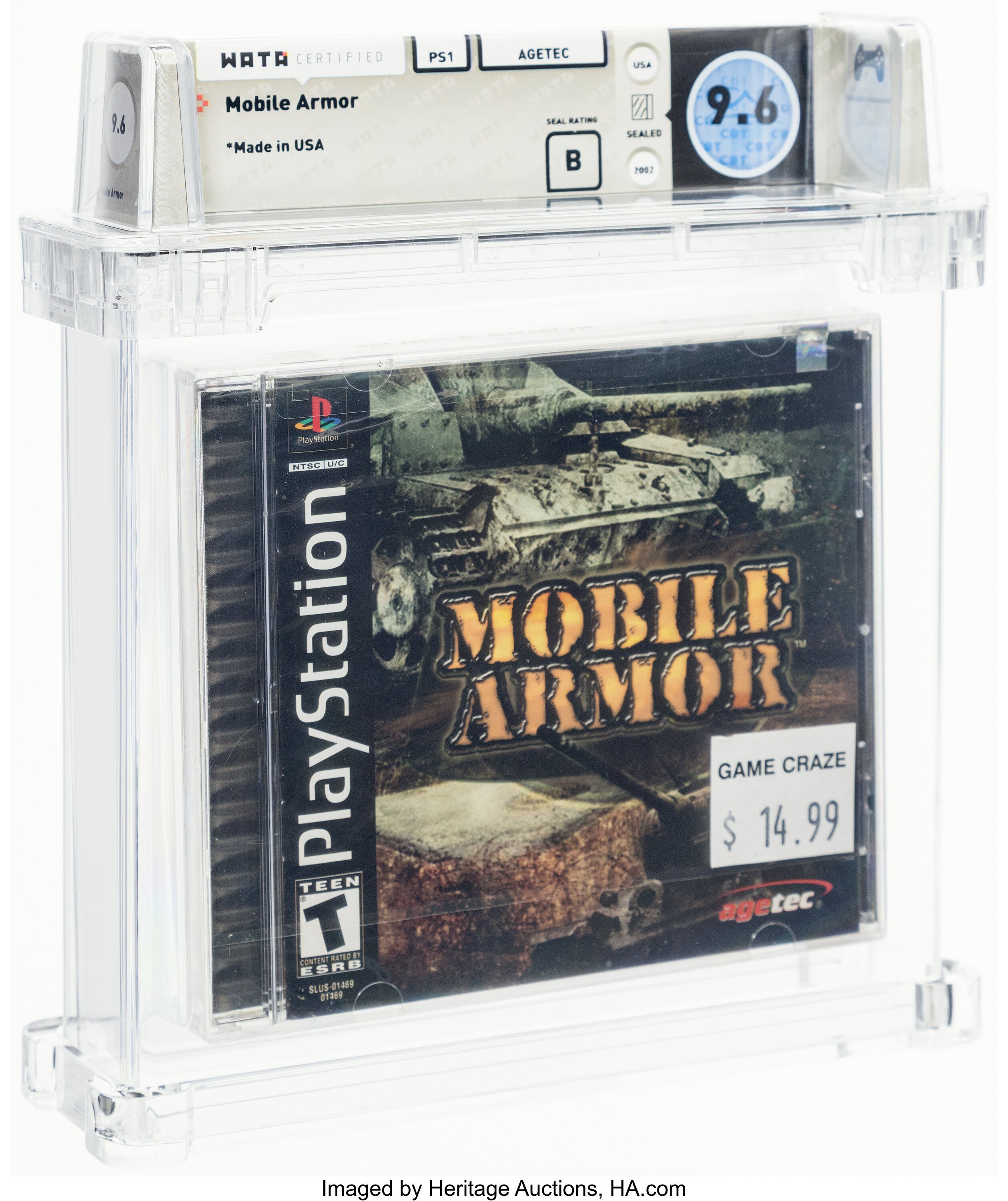 Mobile Armor (PS1): PSA Pop Report & Prices