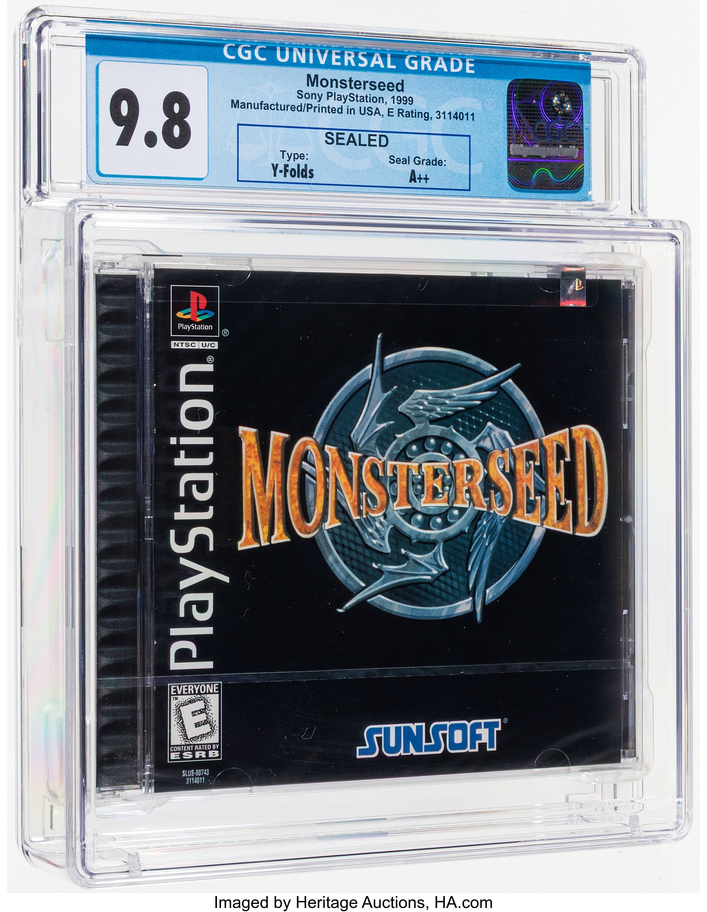 Monsterseed (PS1): PSA Pop Report & Prices