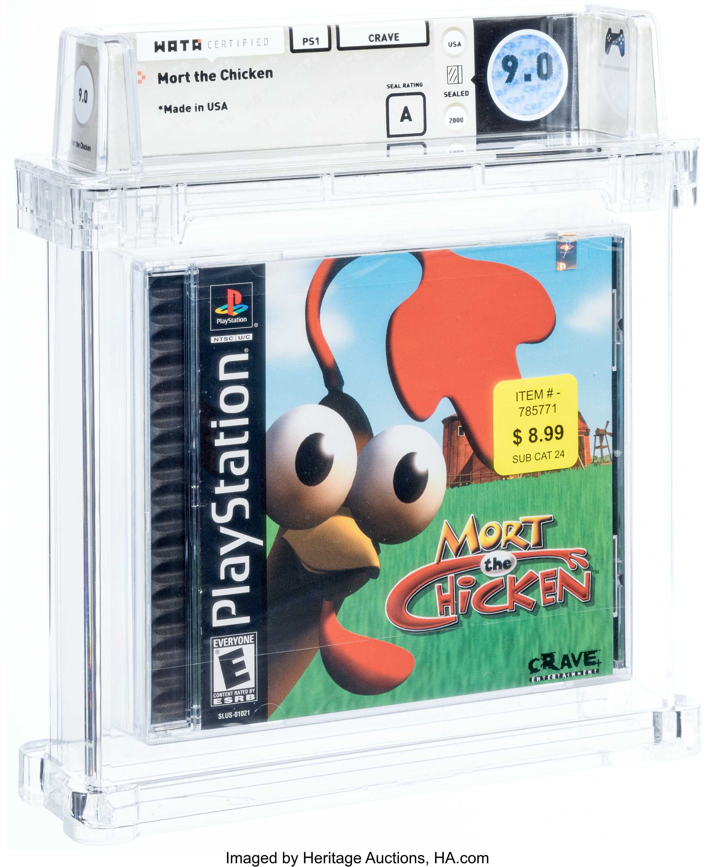 Mort the Chicken (PS1): PSA Pop Report & Prices