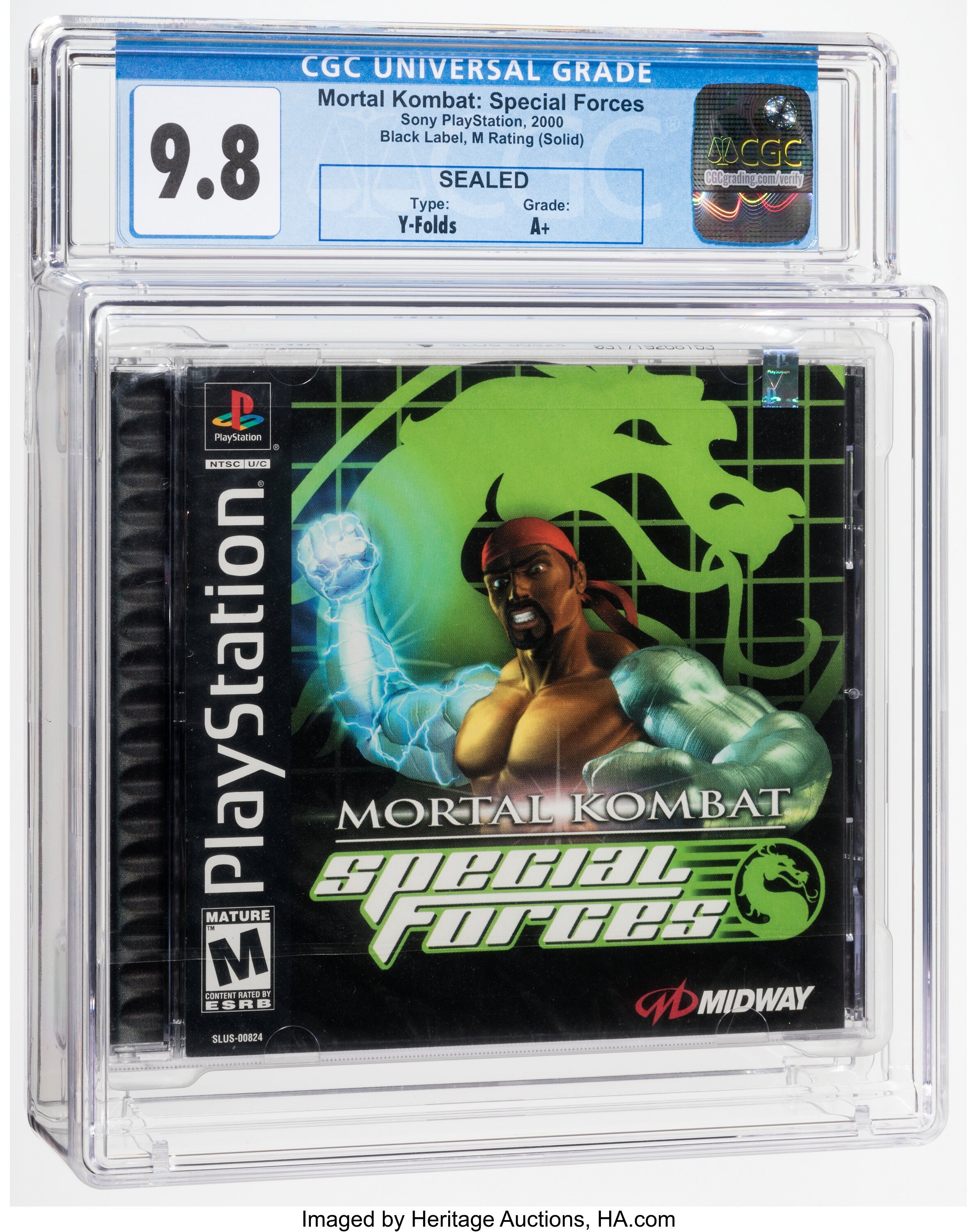 Mortal Kombat: Special Forces (PS1) — PSA Pop & Prices