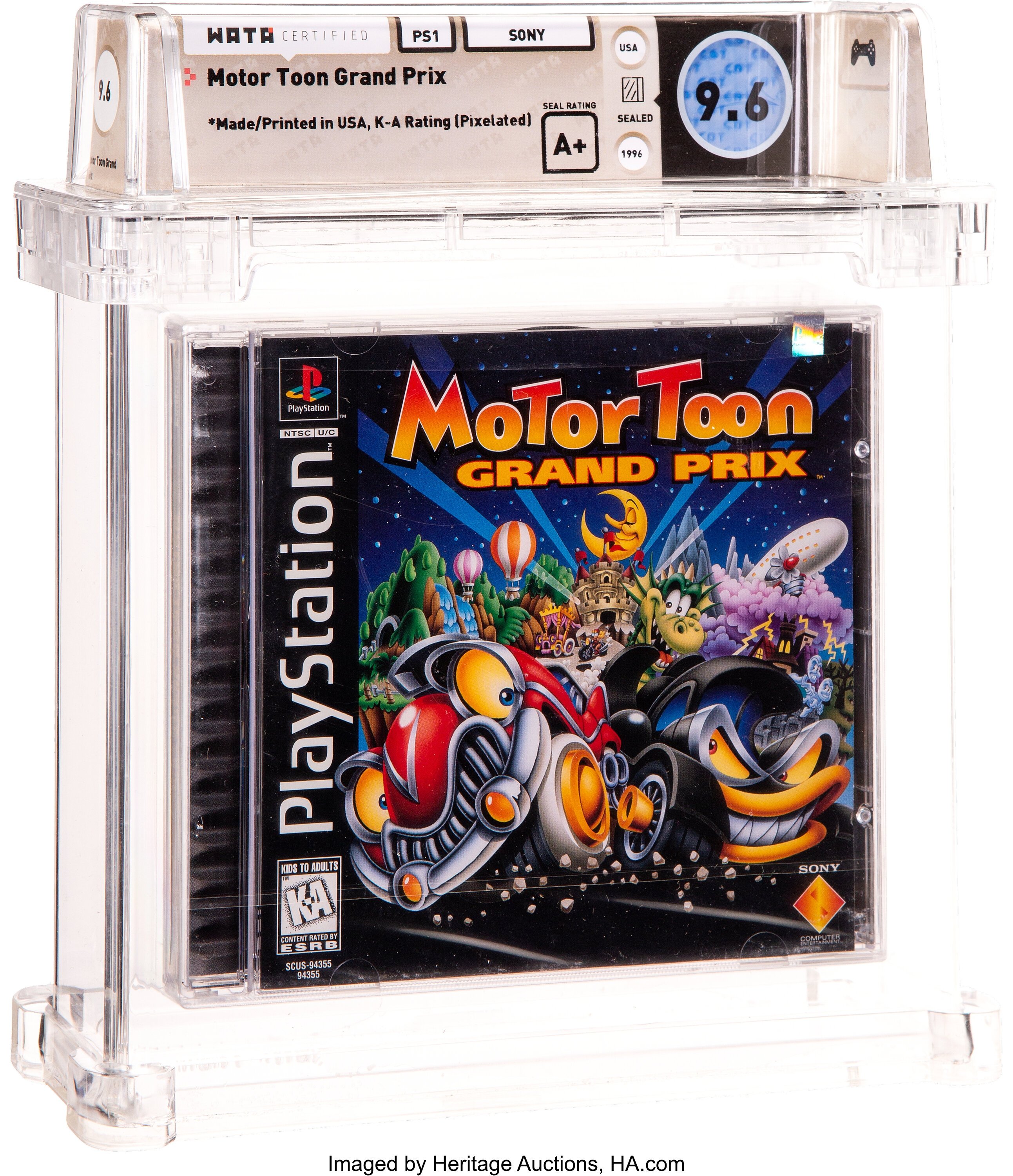 Motor Toon Grand Prix (PS1): PSA Pop Report & Prices