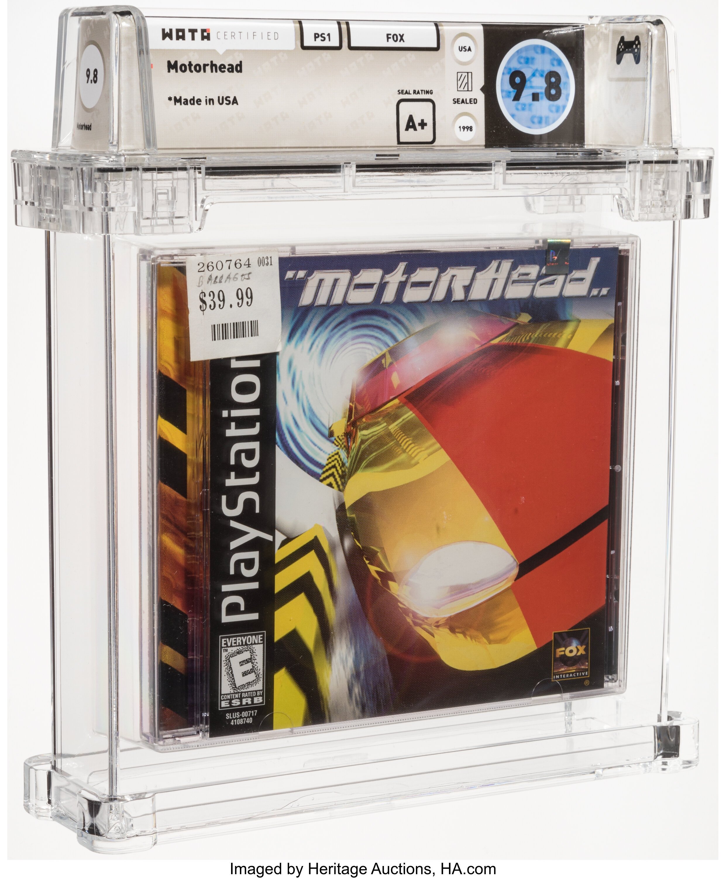 Motorhead (PS1): PSA Pop Report & Prices