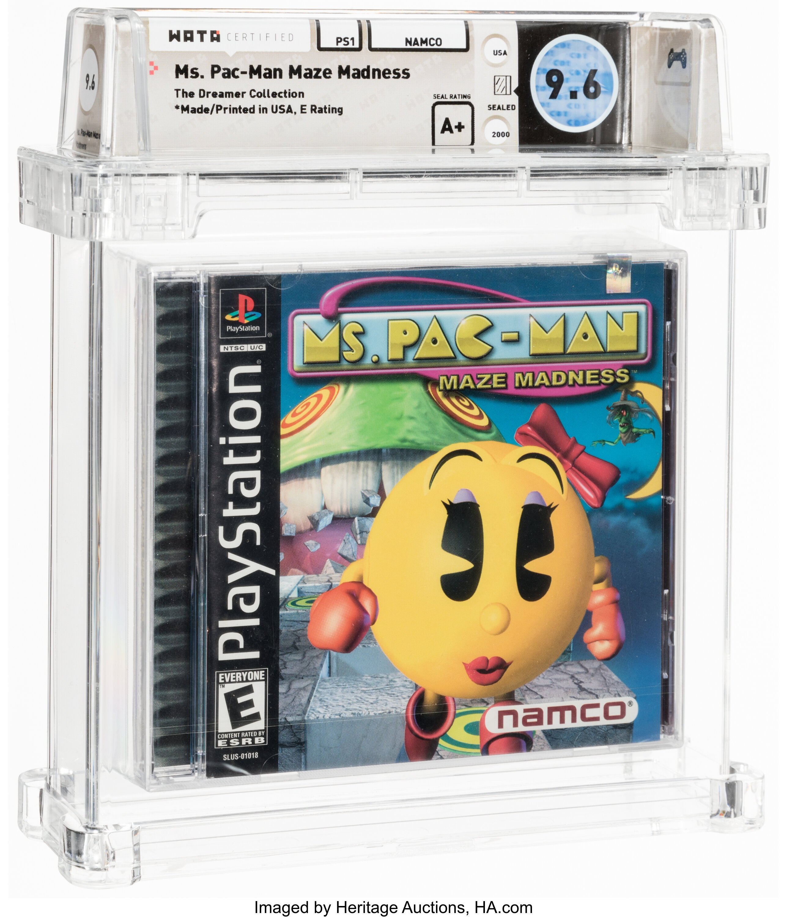 Ms. Pac-Man Maze Madness (PS1): PSA Pop Report & Prices