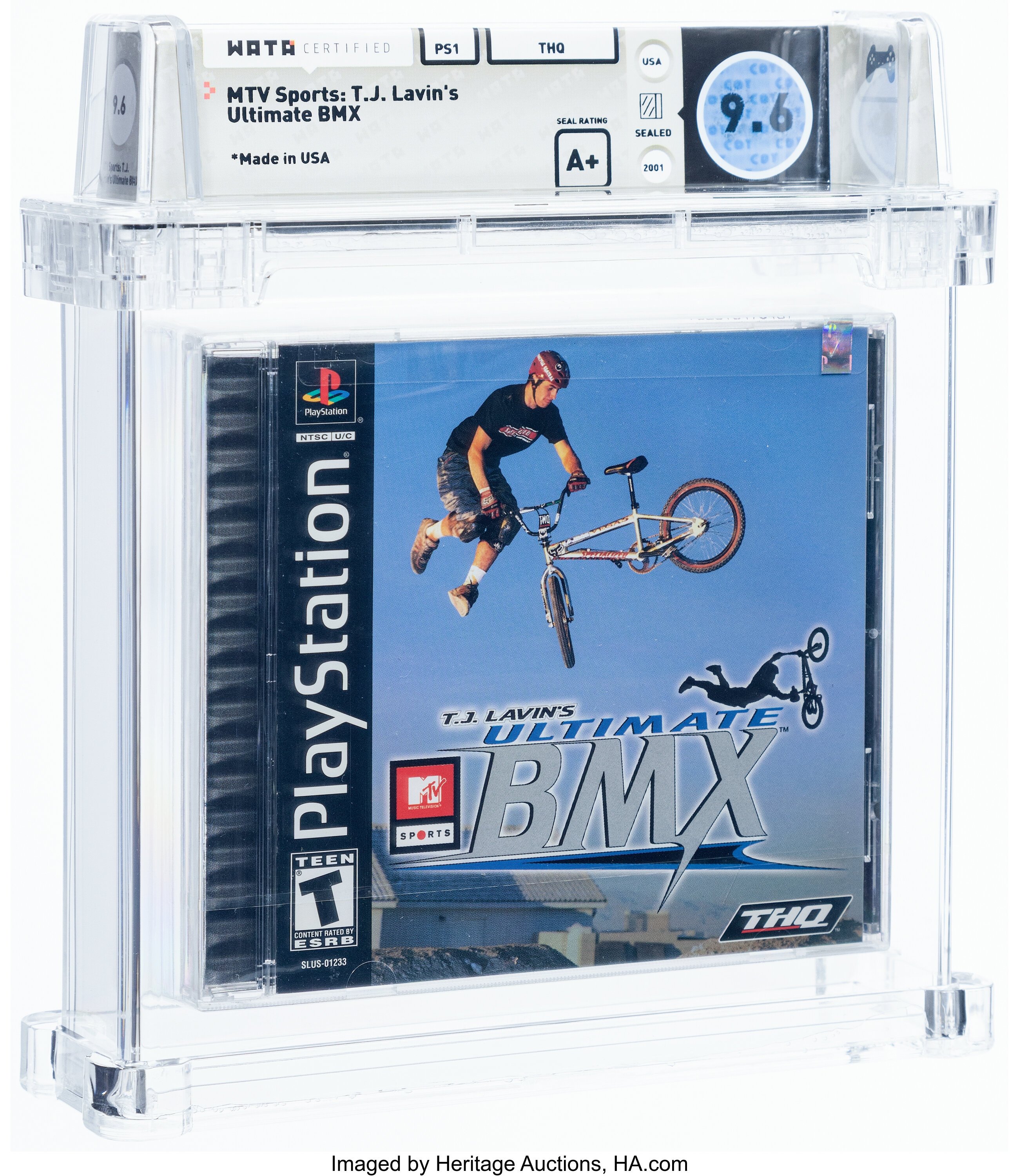 MTV Sports: T.J. Lavin's Ultimate BMX (PS1) — Pop Report