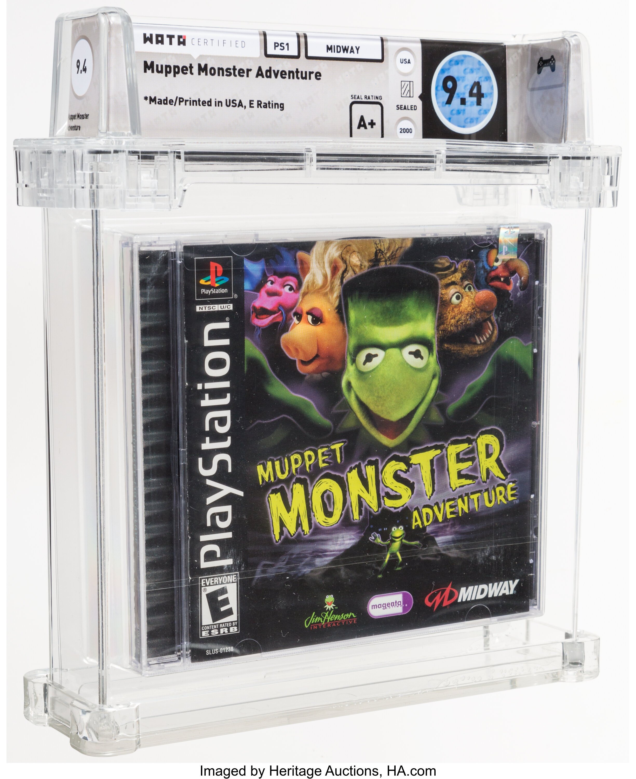 Muppet Monster Adventure (PS1): PSA Pop Report & Prices