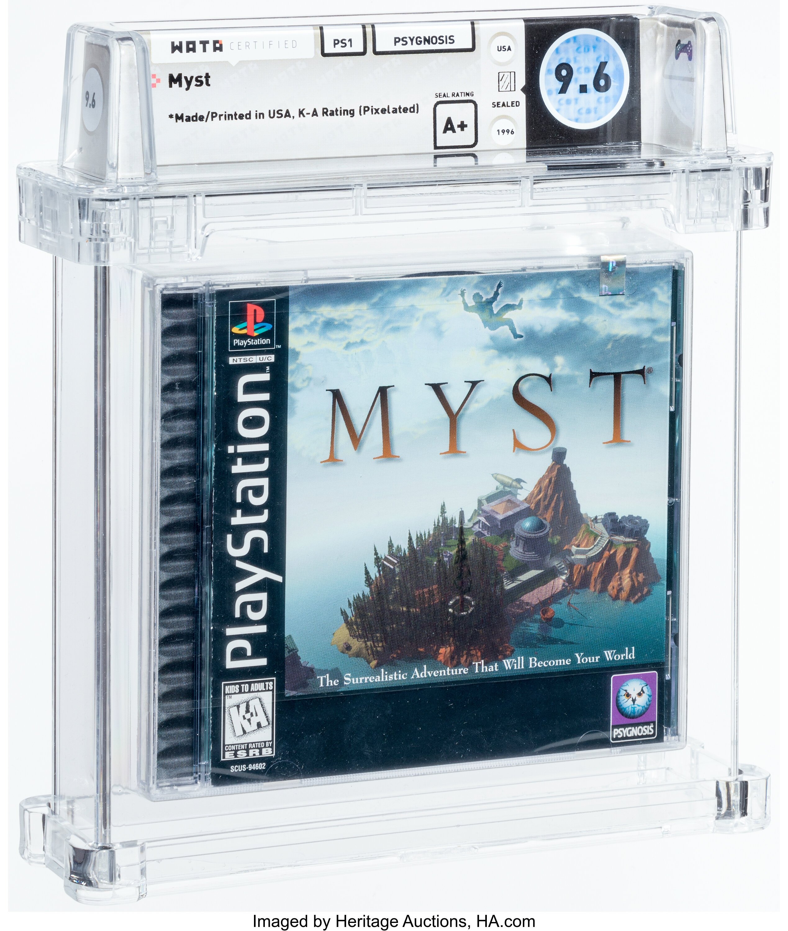 Myst (PS1): PSA Pop Report & Prices