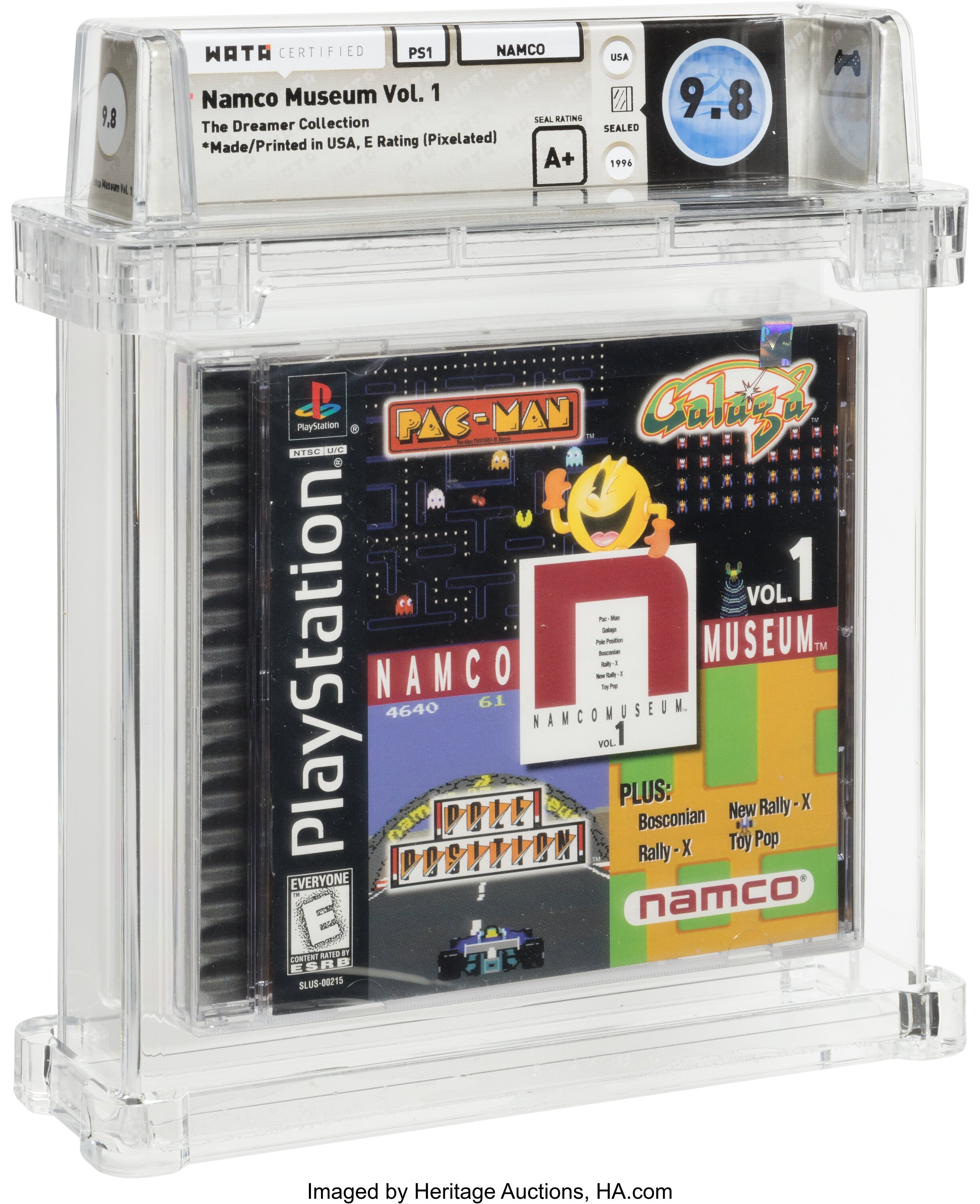 Namco Museum Vol. 1 (PS1): PSA Pop Report & Prices