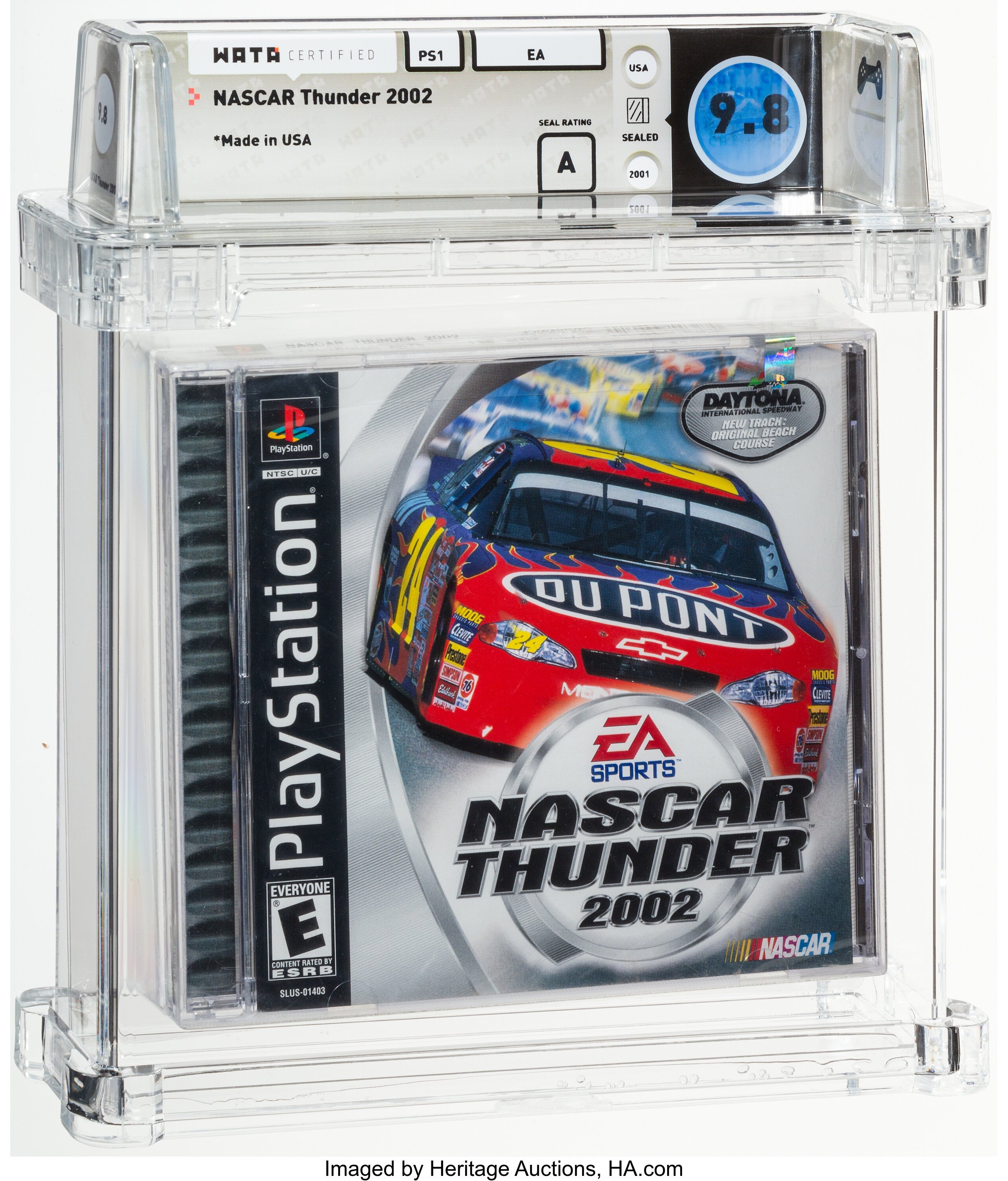 NASCAR Thunder 2002 (PS1): PSA Pop Report & Prices