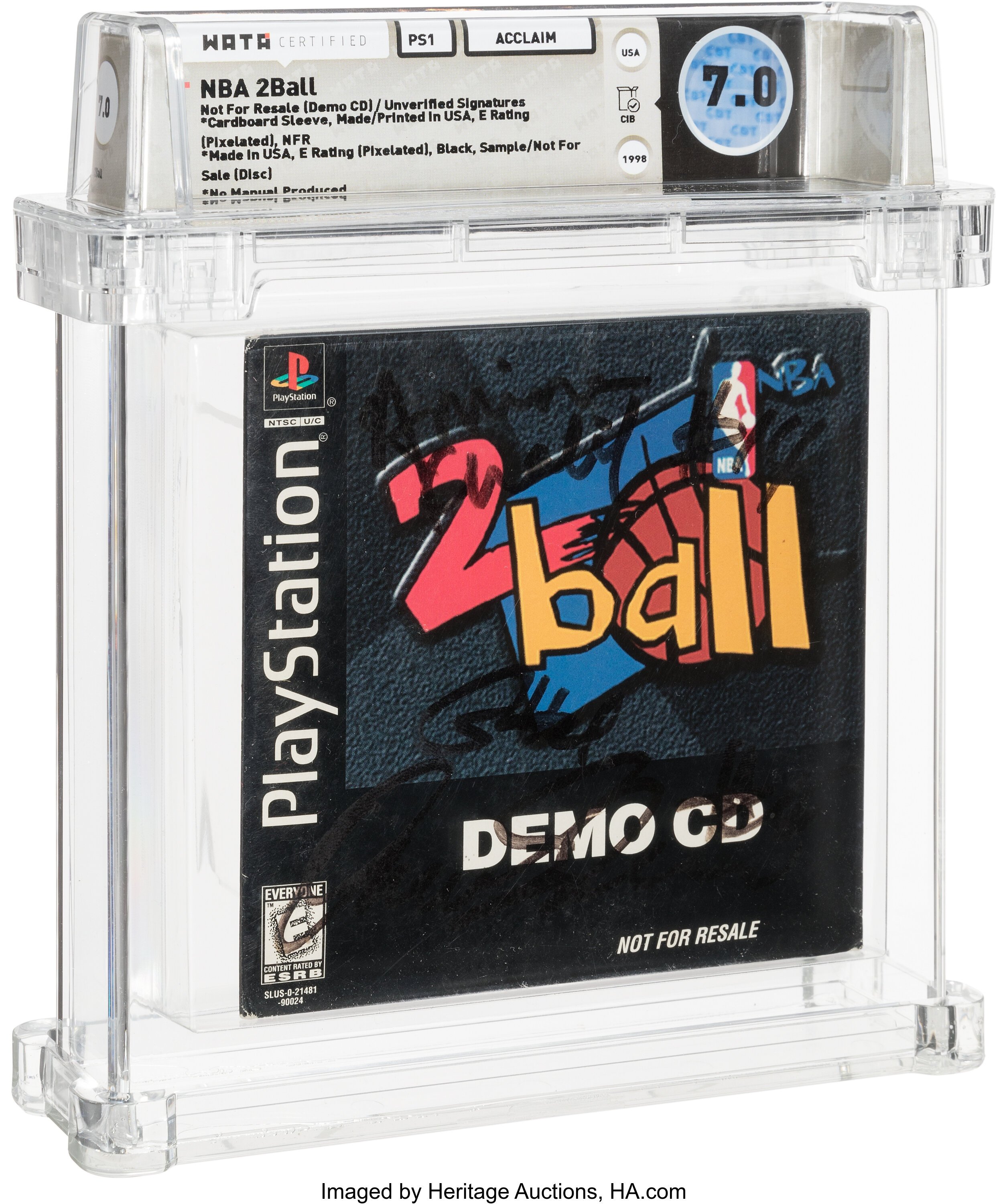 NBA 2Ball (PS1): PSA Pop Report & Prices
