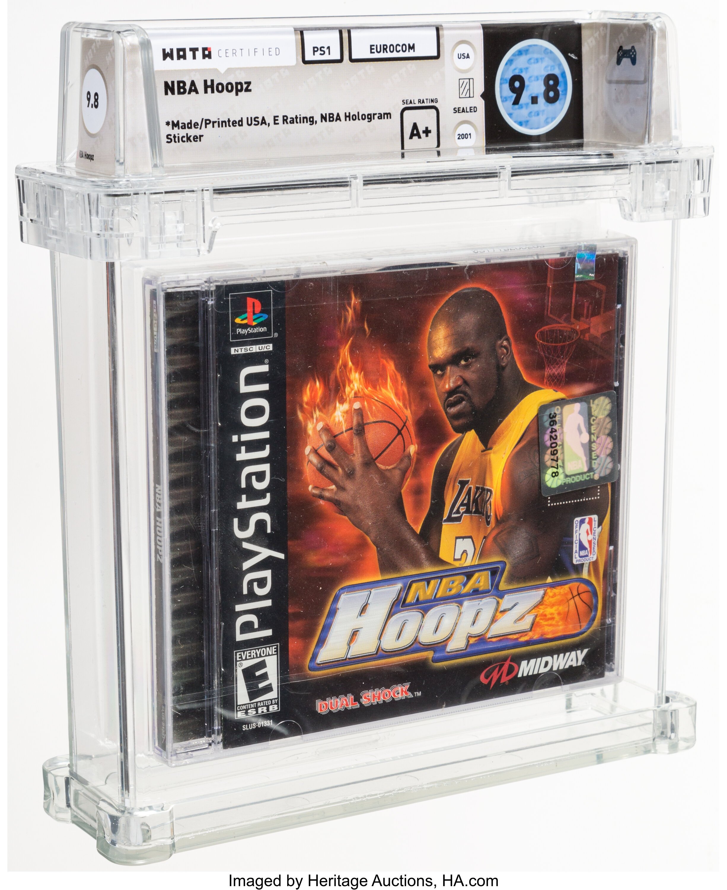 NBA Hoopz (PS1): PSA Pop Report & Prices