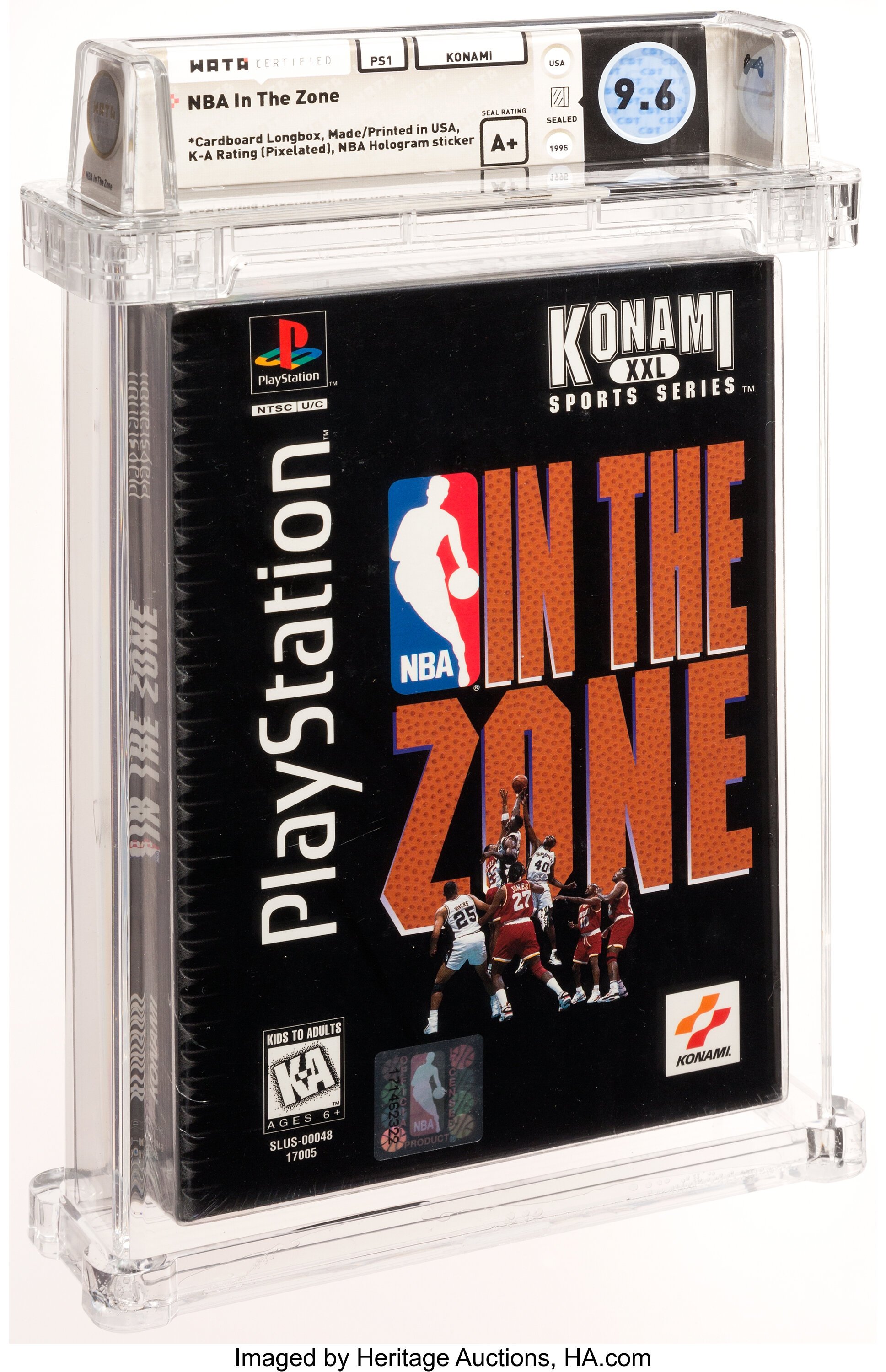 NBA In The Zone (PS1): PSA Pop Report & Prices