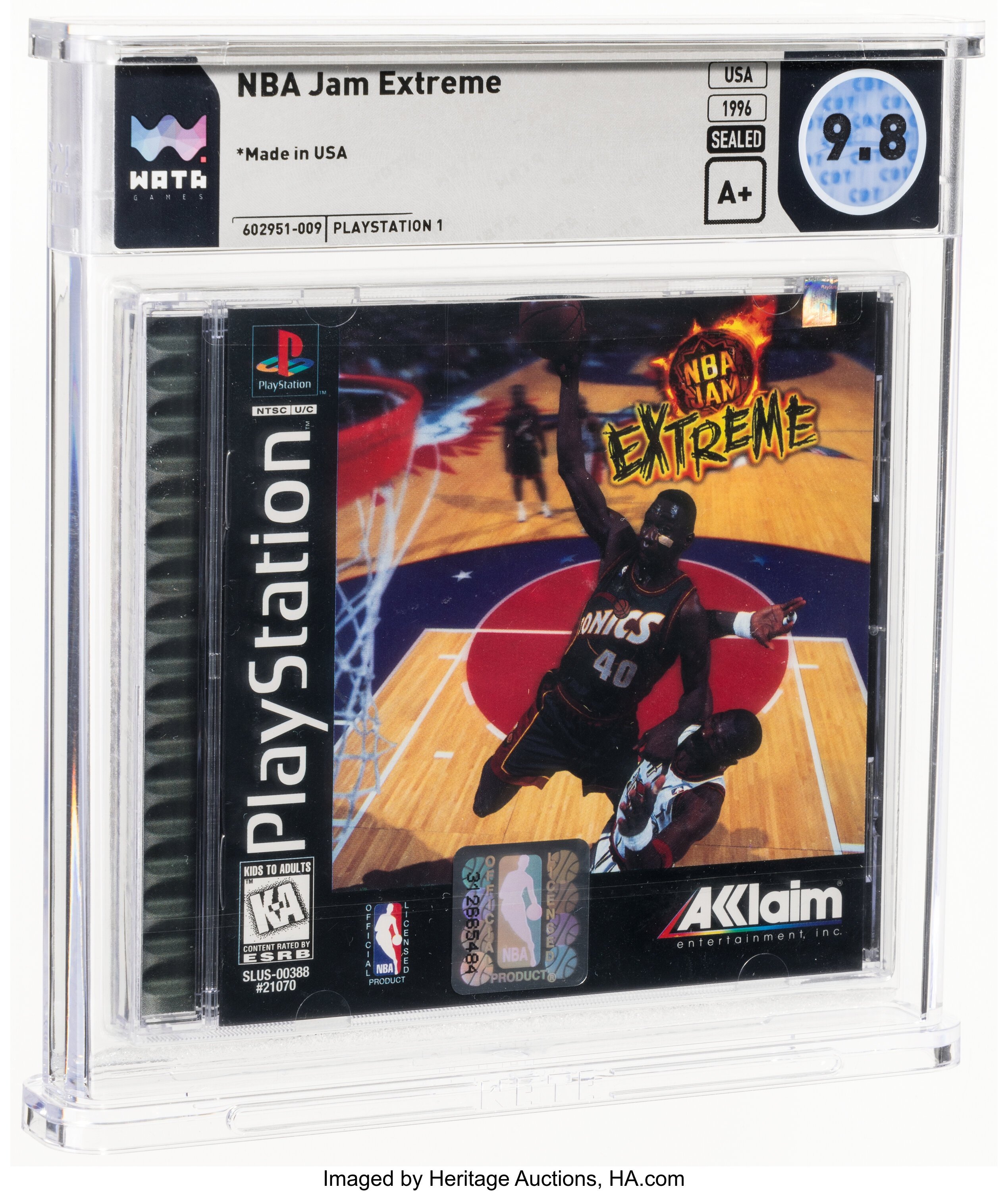 NBA Jam Extreme (PS1): PSA Pop Report & Prices