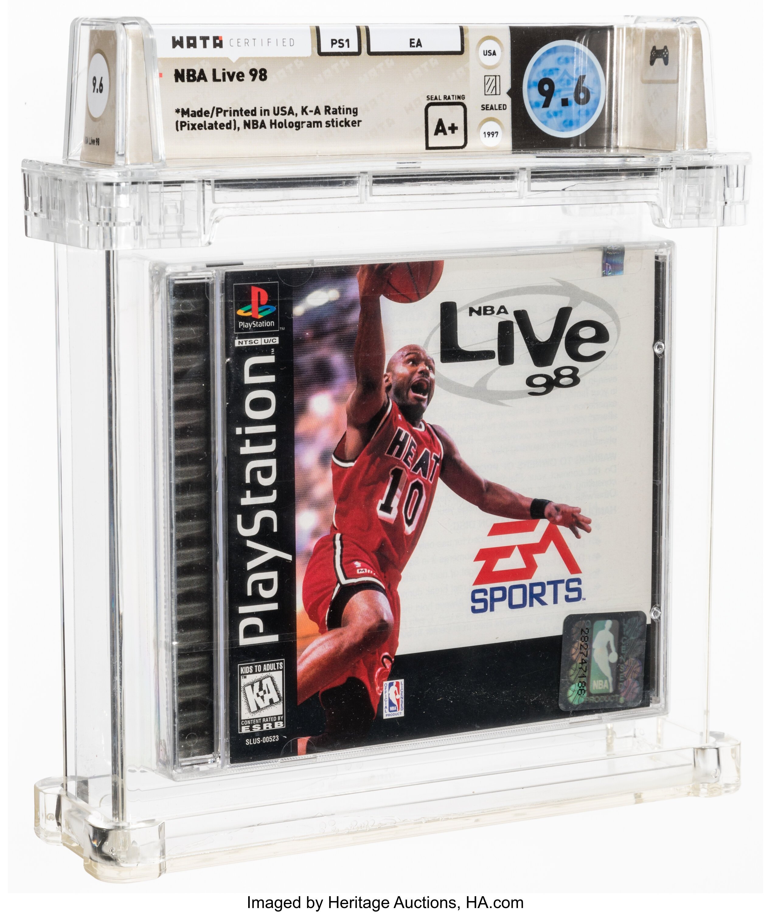 NBA Live 98 (PS1): PSA Pop Report & Prices