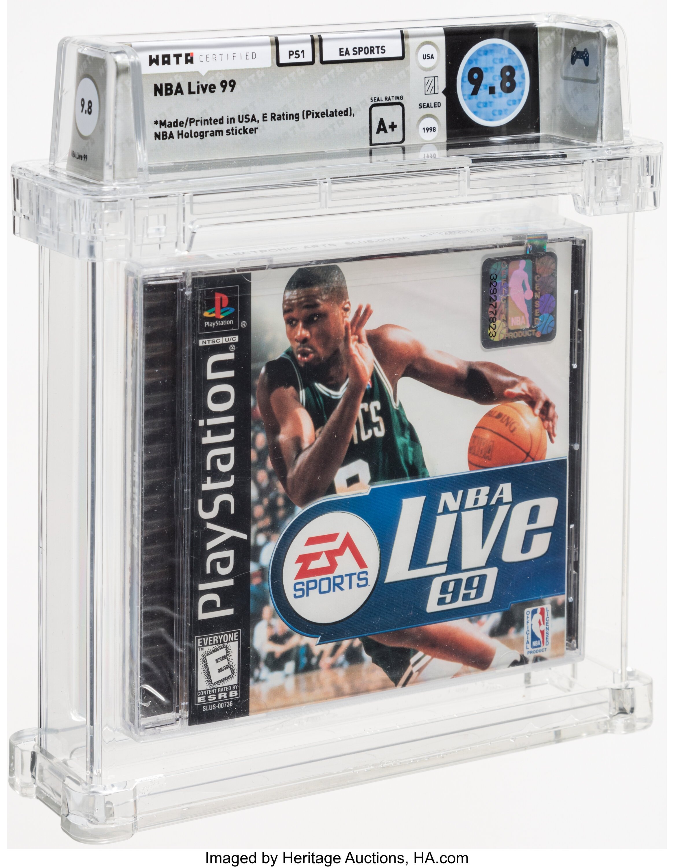 NBA Live 99 (PS1): PSA Pop Report & Prices