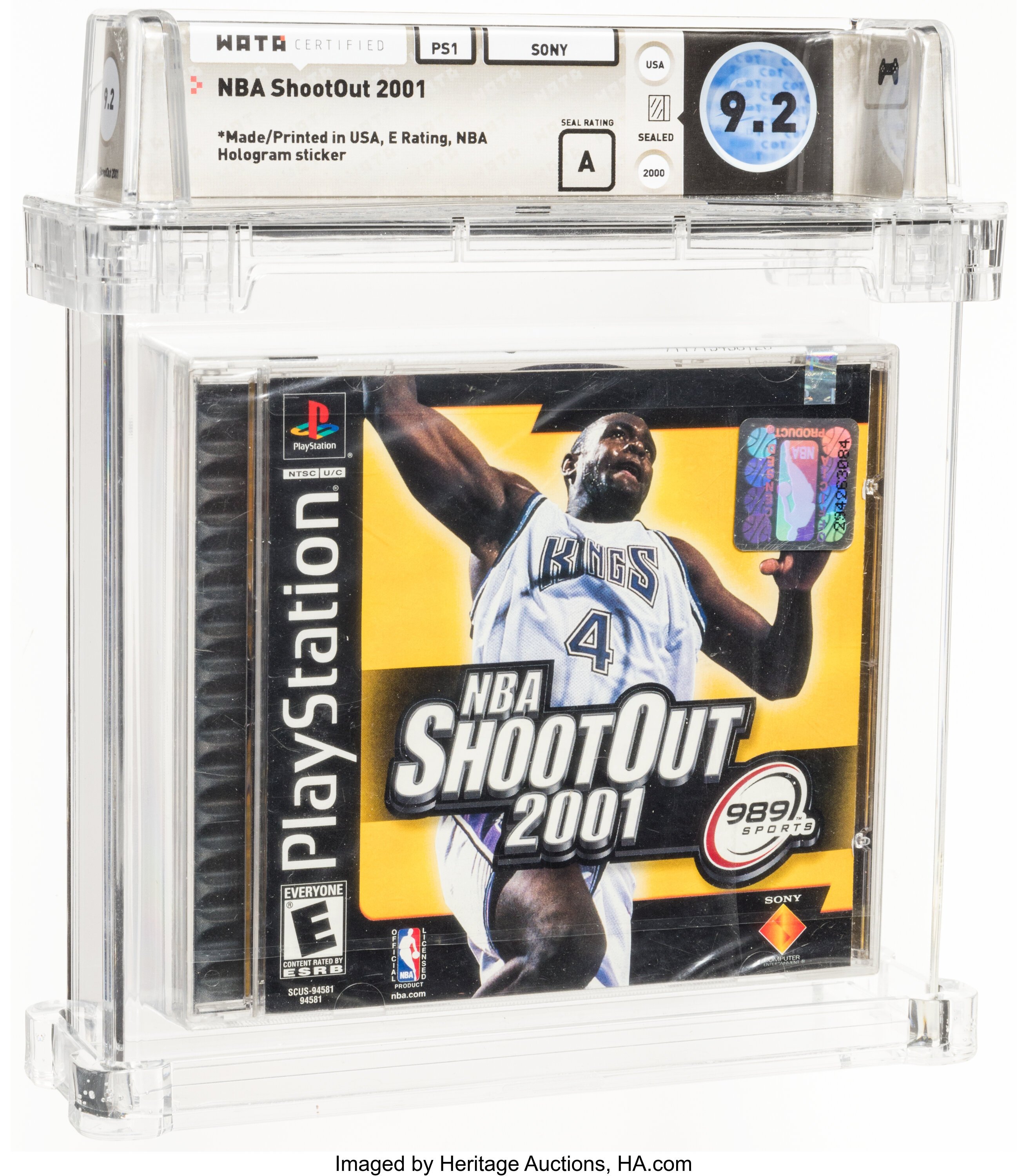 NBA ShootOut 2001 (PS1): PSA Pop Report & Prices