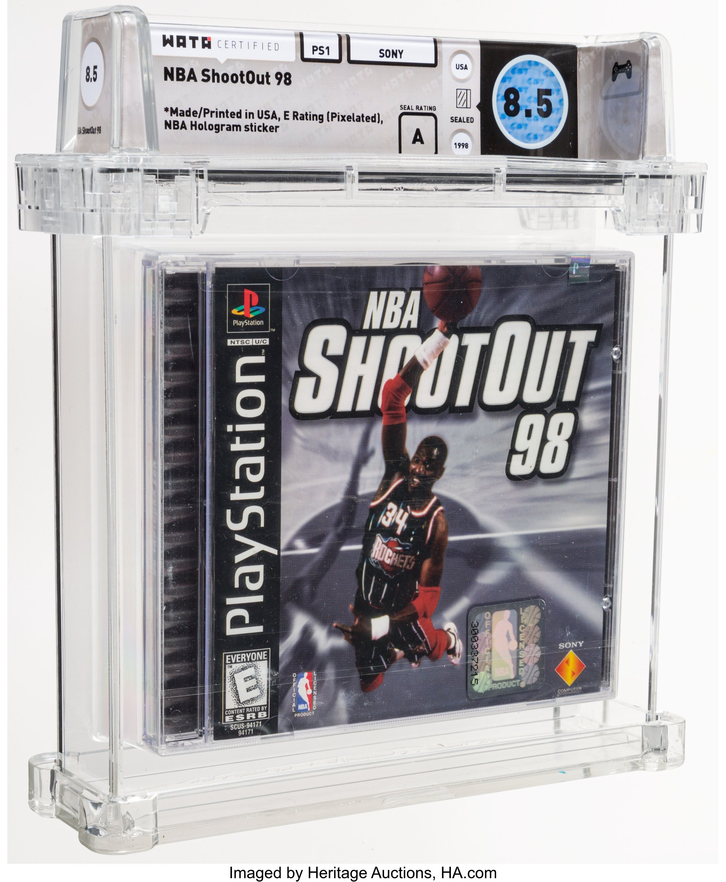 NBA ShootOut 98 (PS1): PSA Pop Report & Prices
