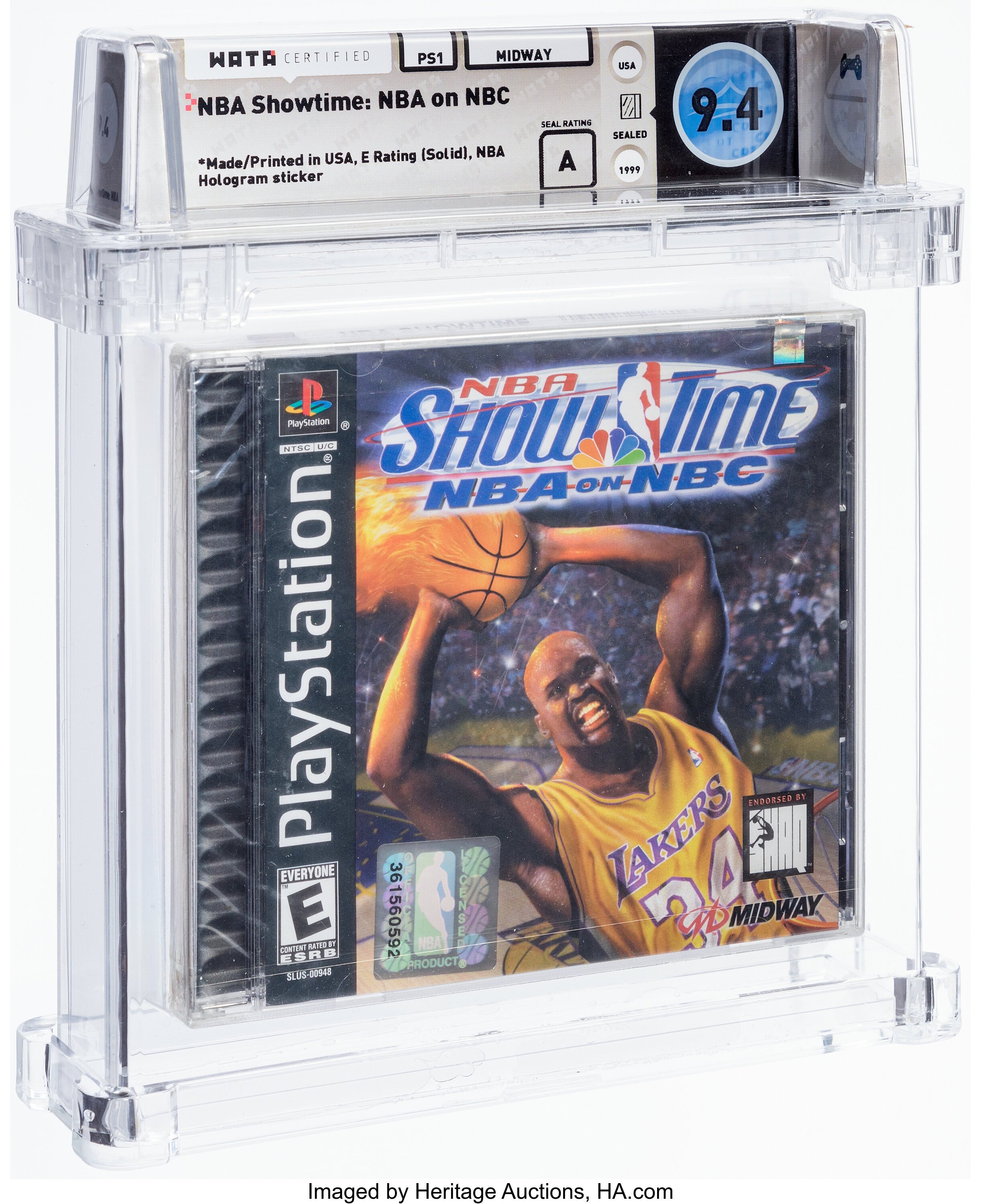NBA Showtime: NBA on NBC (PS1) — PSA Pop Report & Prices