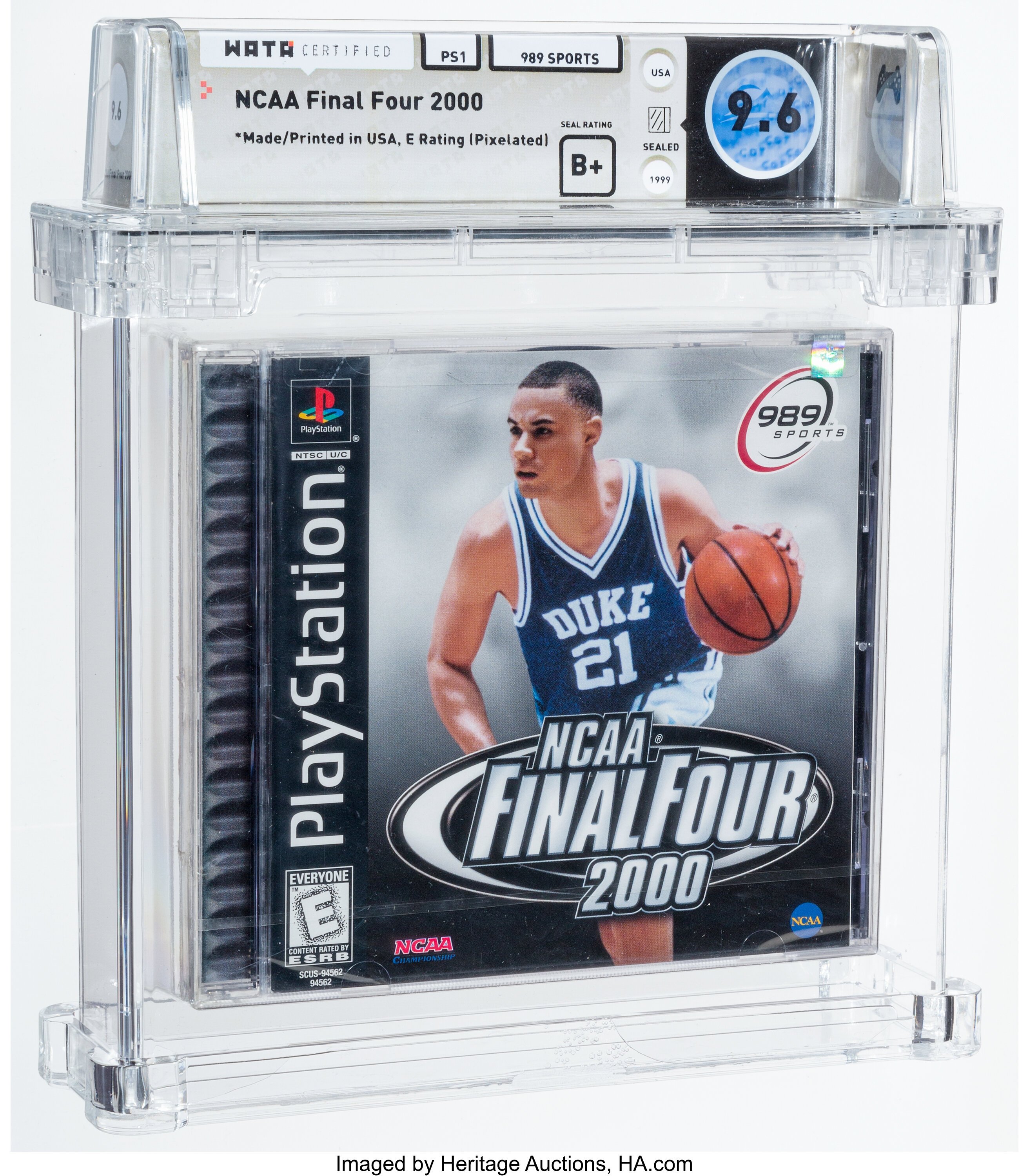 NCAA Final Four 2000 (PS1): PSA Pop Report & Prices