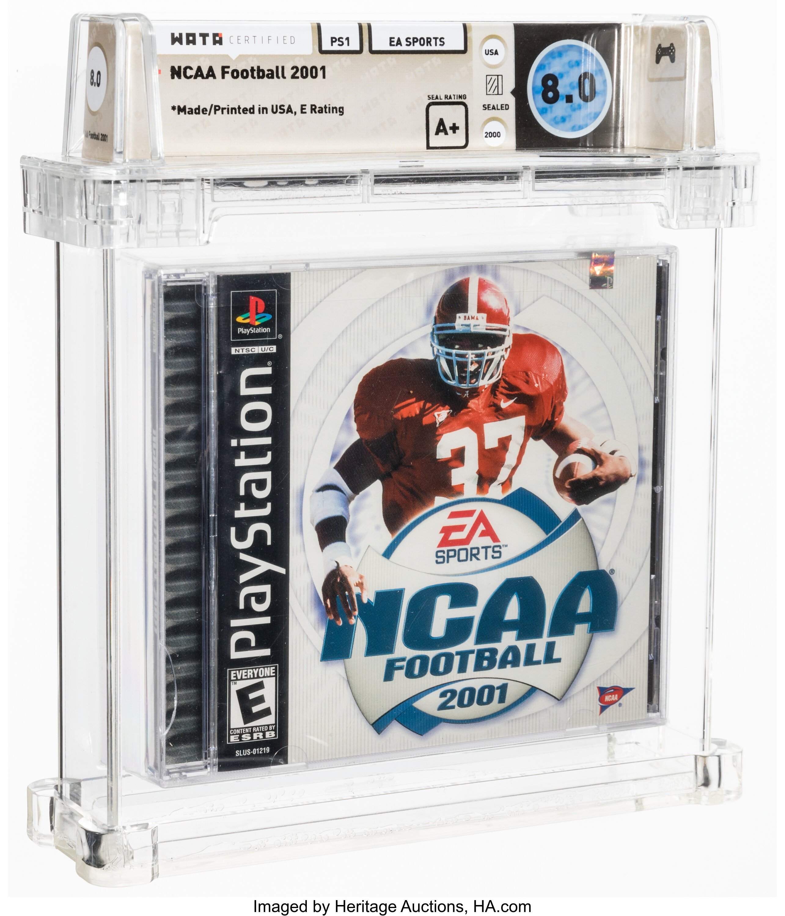 NCAA Football 2001 (PS1): PSA Pop Report & Prices