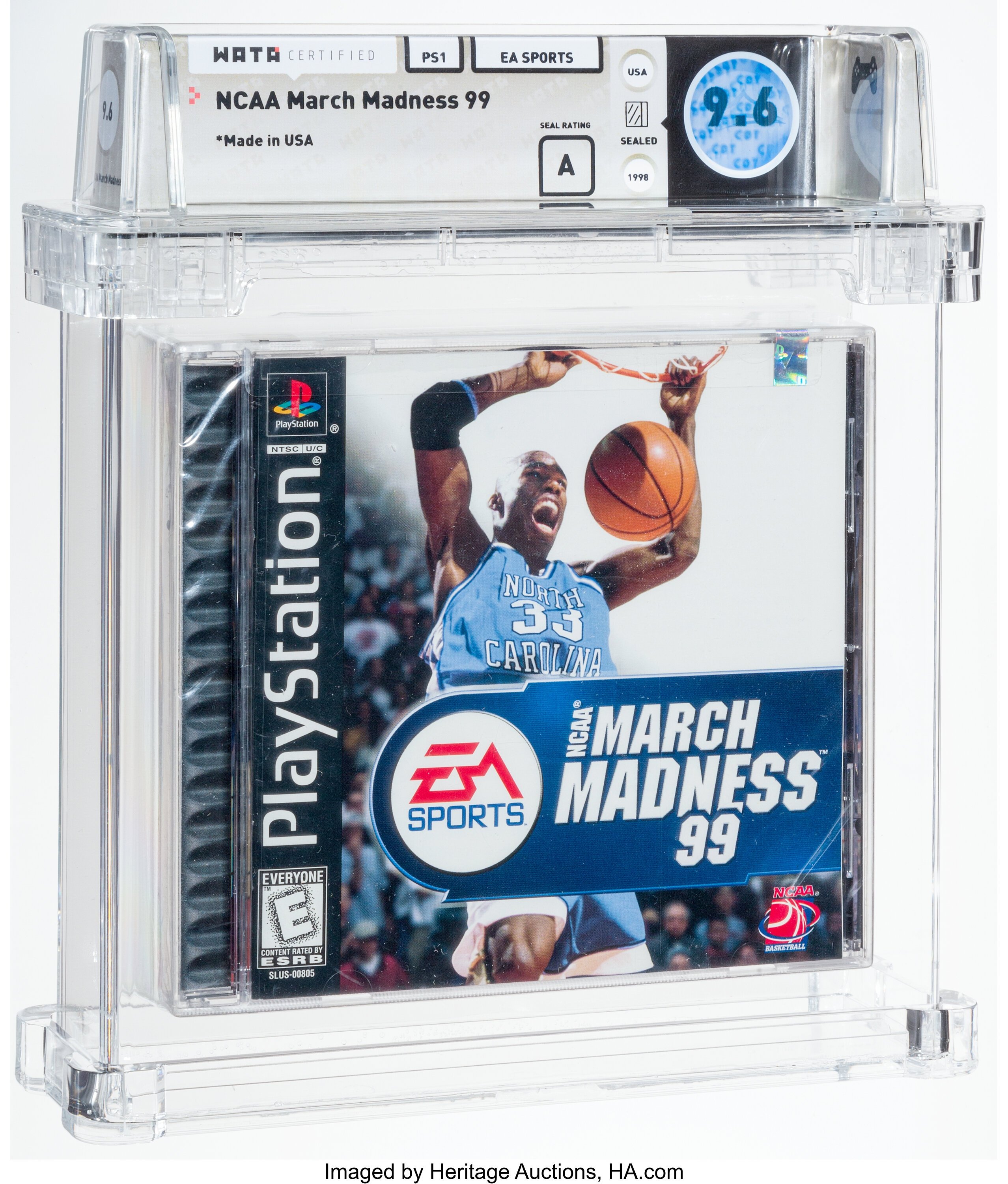 NCAA March Madness 99 (PS1): PSA Pop Report & Prices