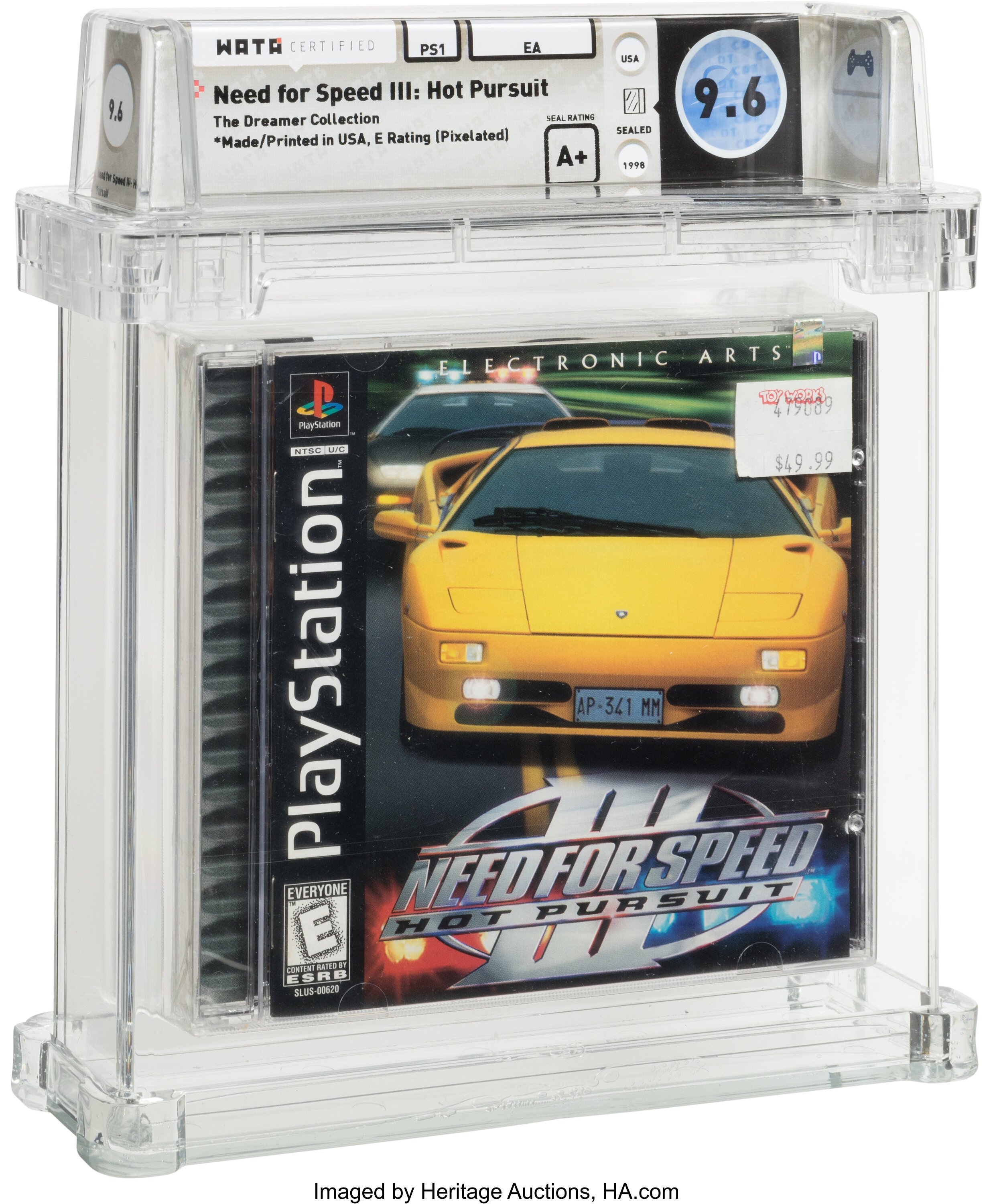 Need for Speed III: Hot Pursuit (PS1) — PSA Pop & Prices