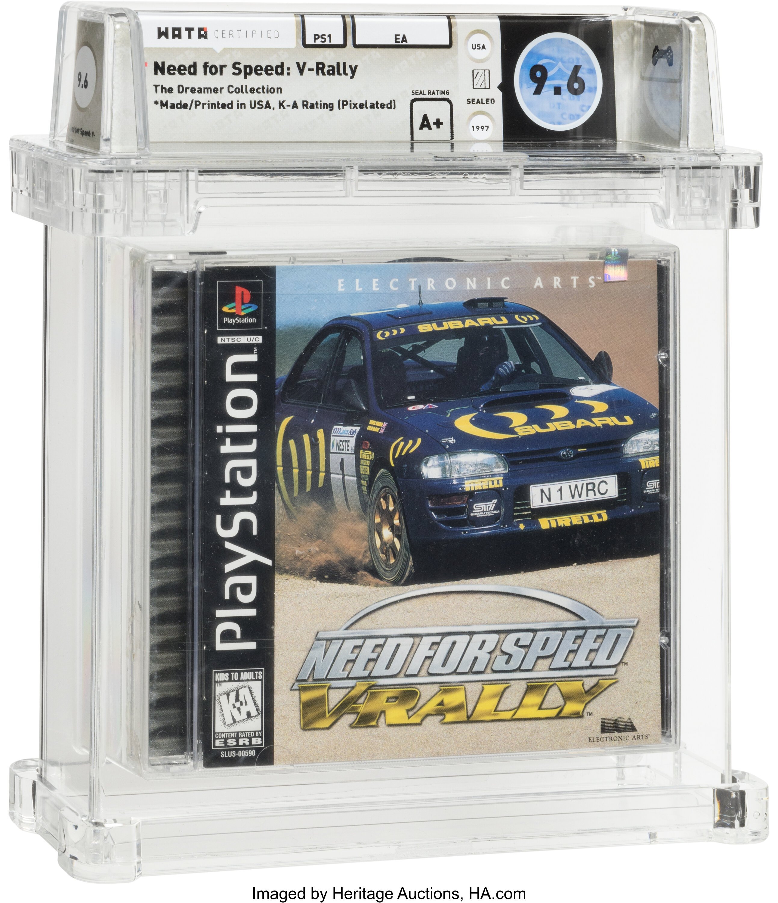 Need for Speed: V-Rally (PS1) — PSA Pop Report & Prices