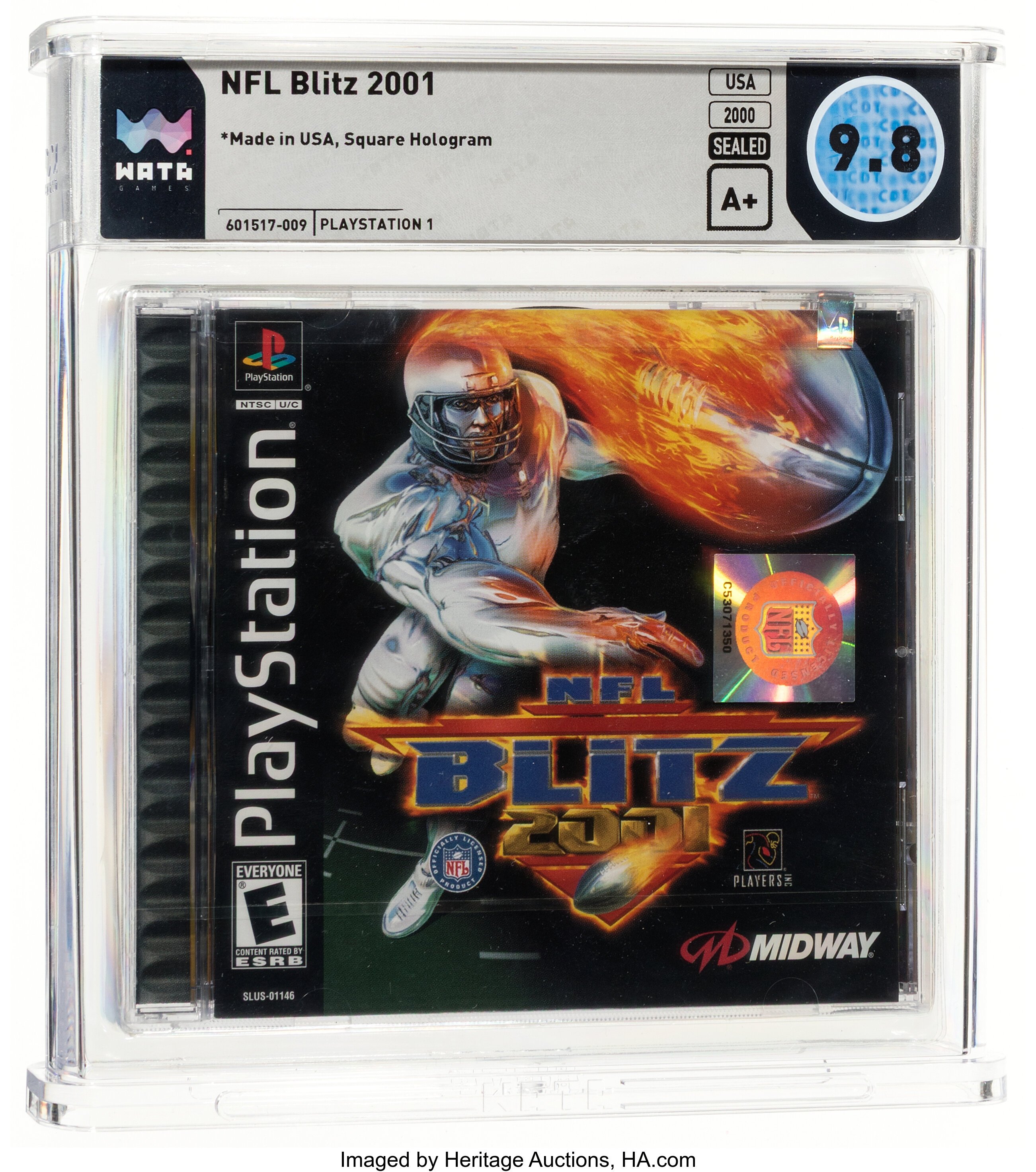 NFL Blitz 2001 (PS1): PSA Pop Report & Prices