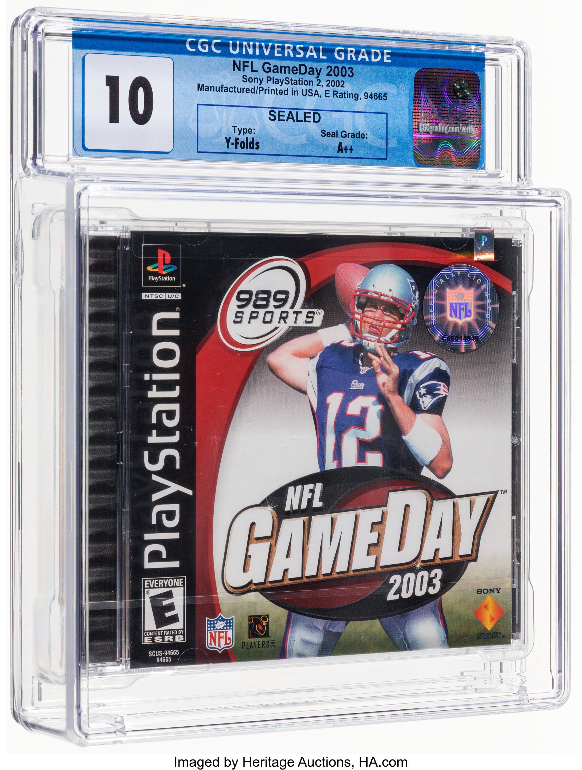 NFL GameDay 2003 (PS1): PSA Pop Report & Prices