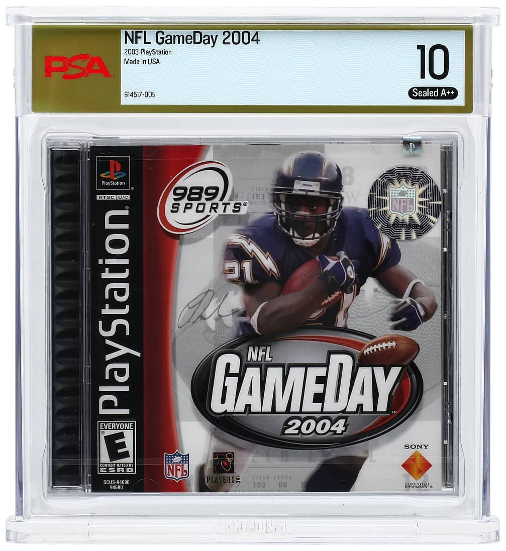 NFL GameDay 2004 (PS1): PSA Pop Report & Prices