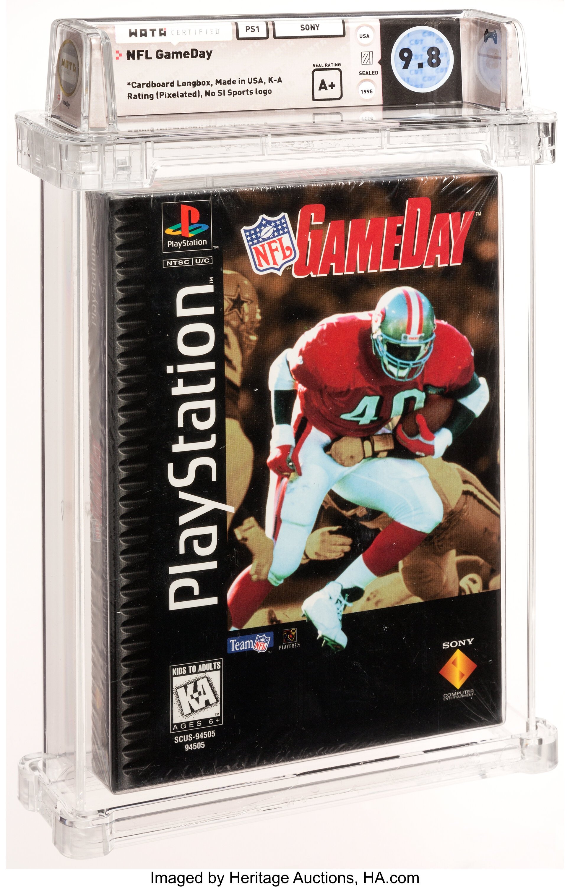 NFL GameDay (PS1): PSA Pop Report & Prices