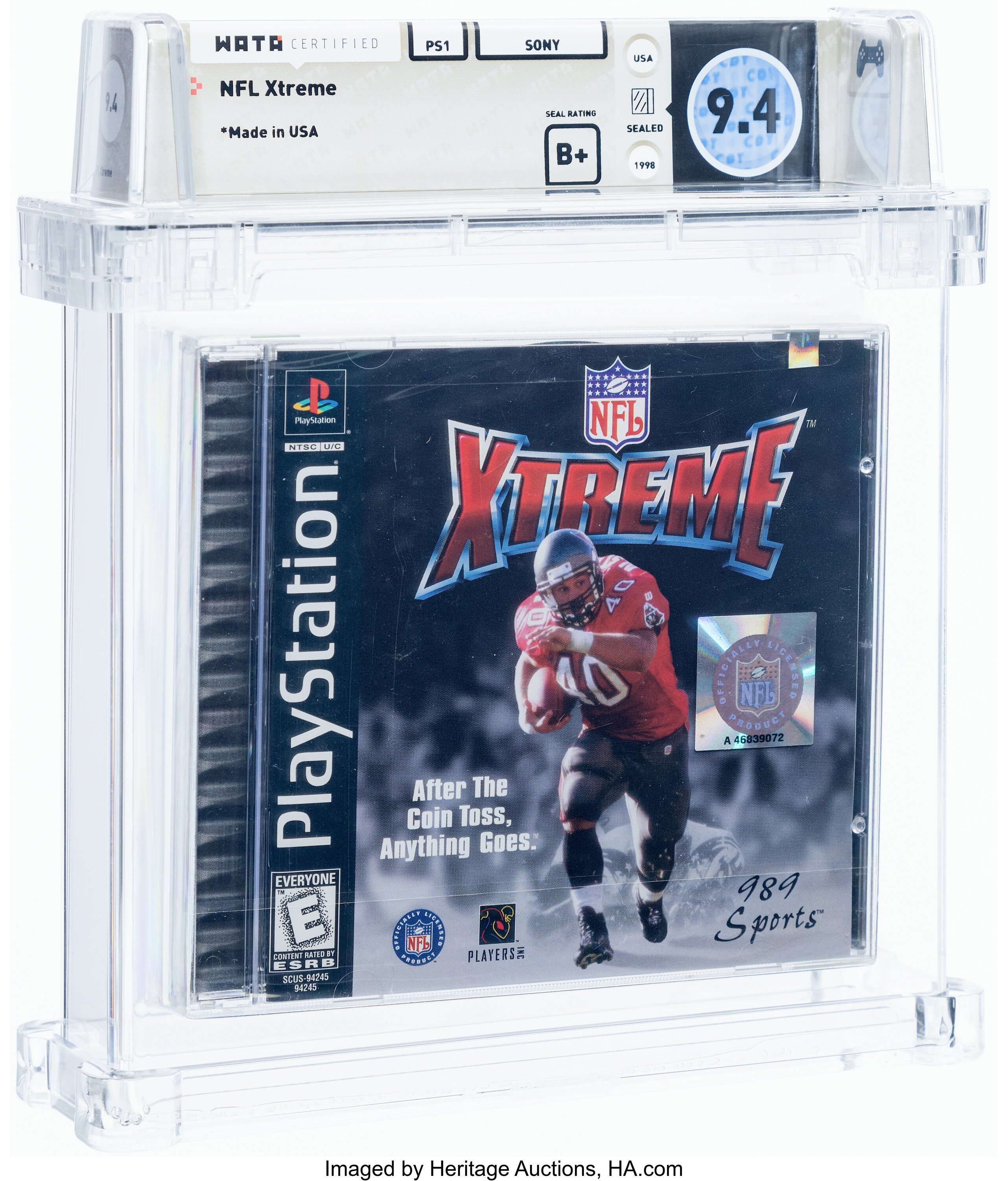 NFL Xtreme (PS1): PSA Pop Report & Prices