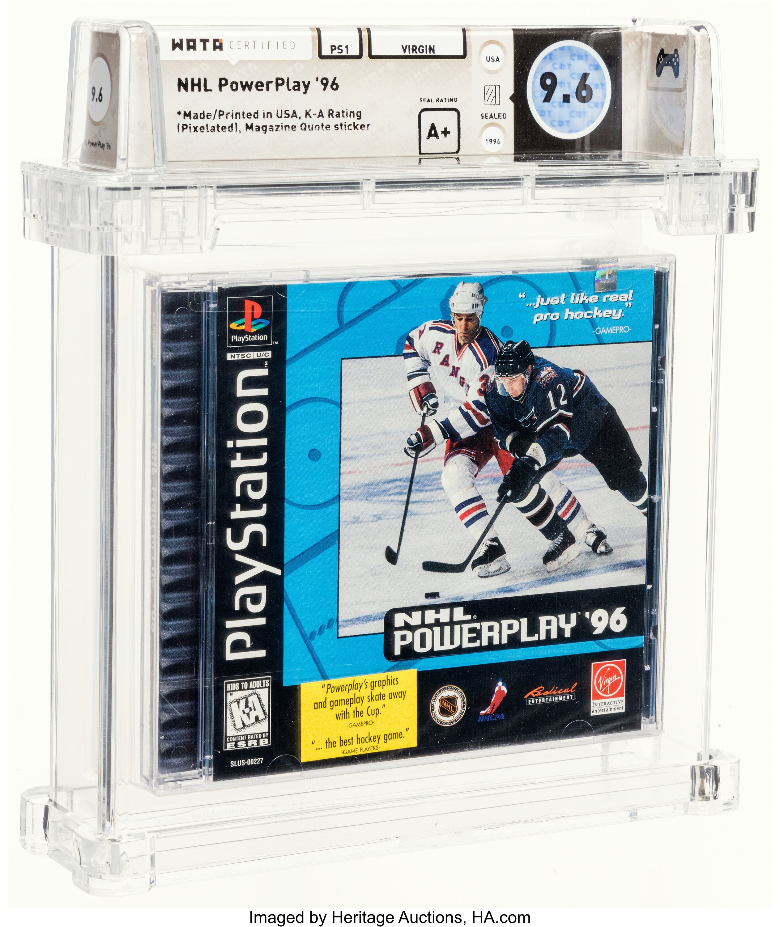 NHL PowerPlay '96 (PS1): PSA Pop Report & Prices