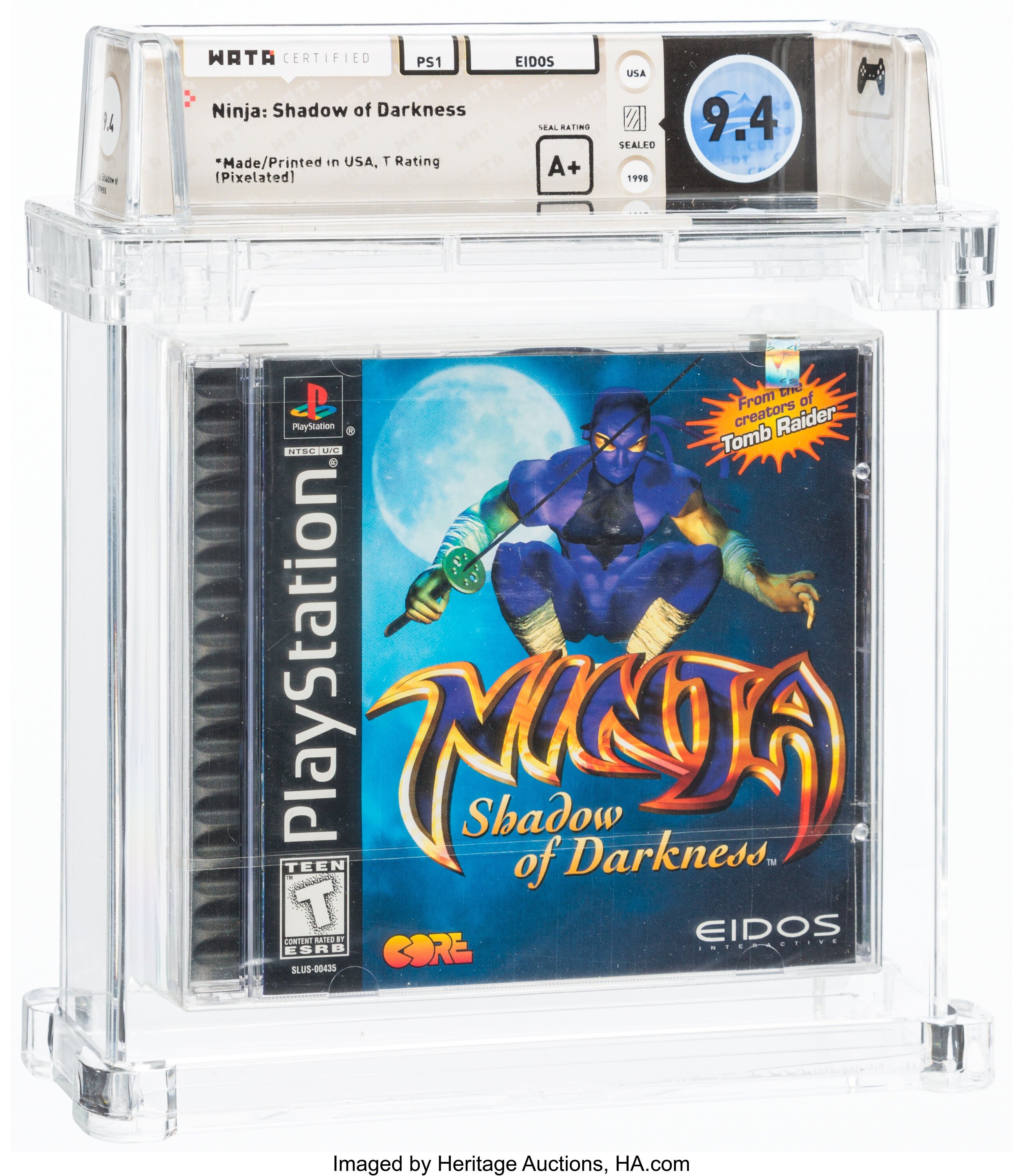 Ninja: Shadow of Darkness (PS1) — PSA Pop Report & Prices