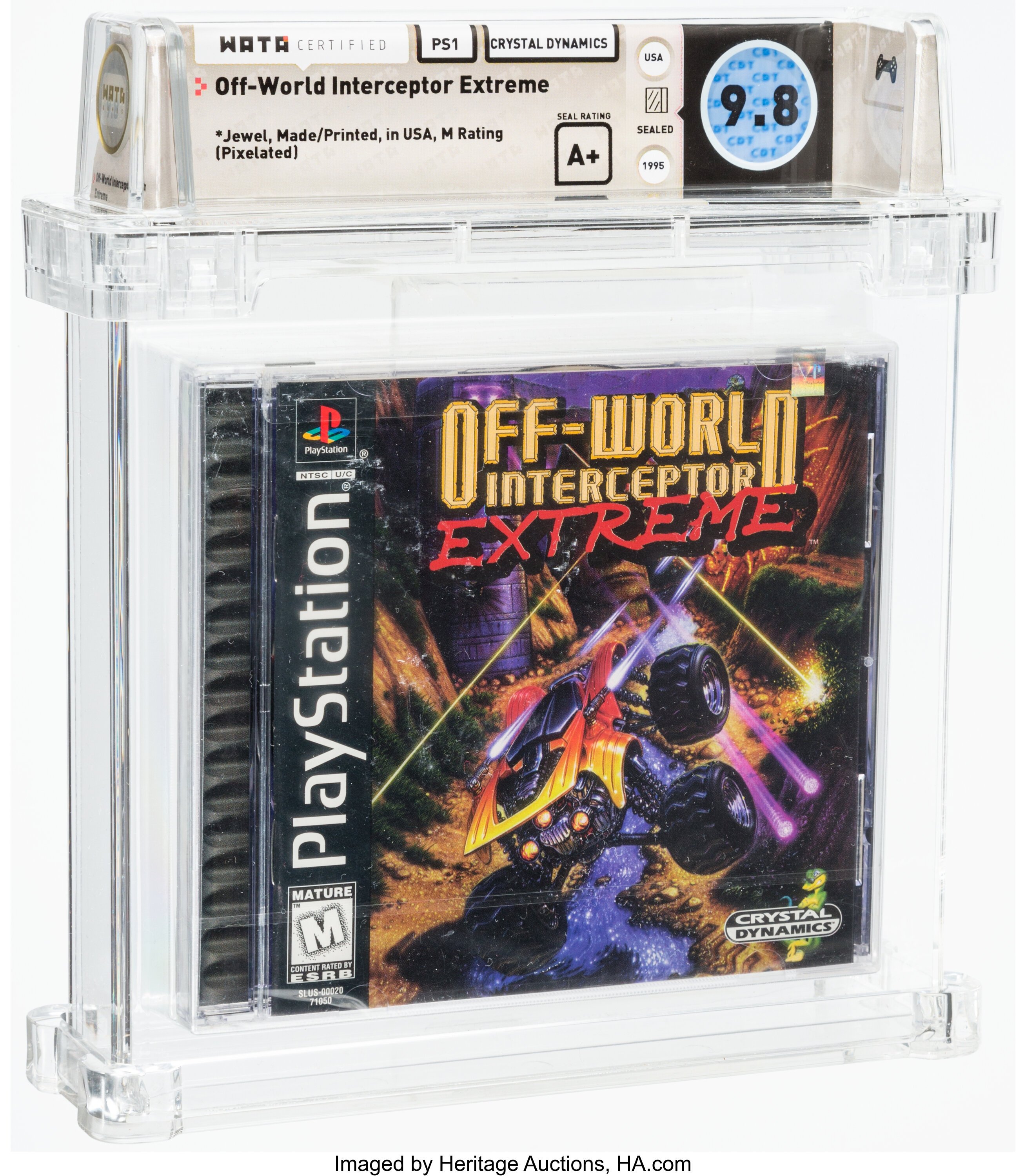 Off-World Interceptor Extreme (PS1): PSA Pop Report & Prices