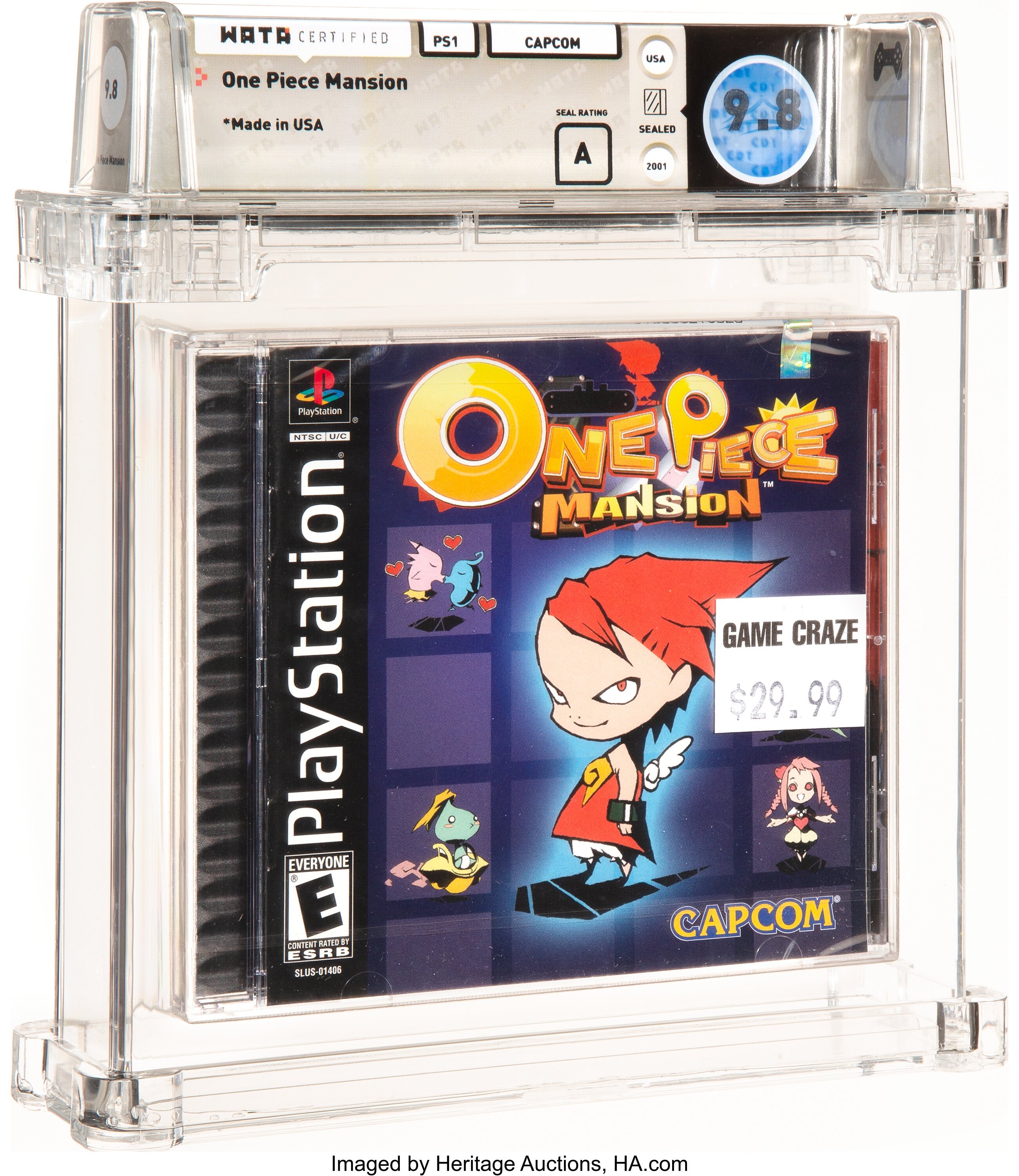 One Piece Mansion (PS1): PSA Pop Report & Prices