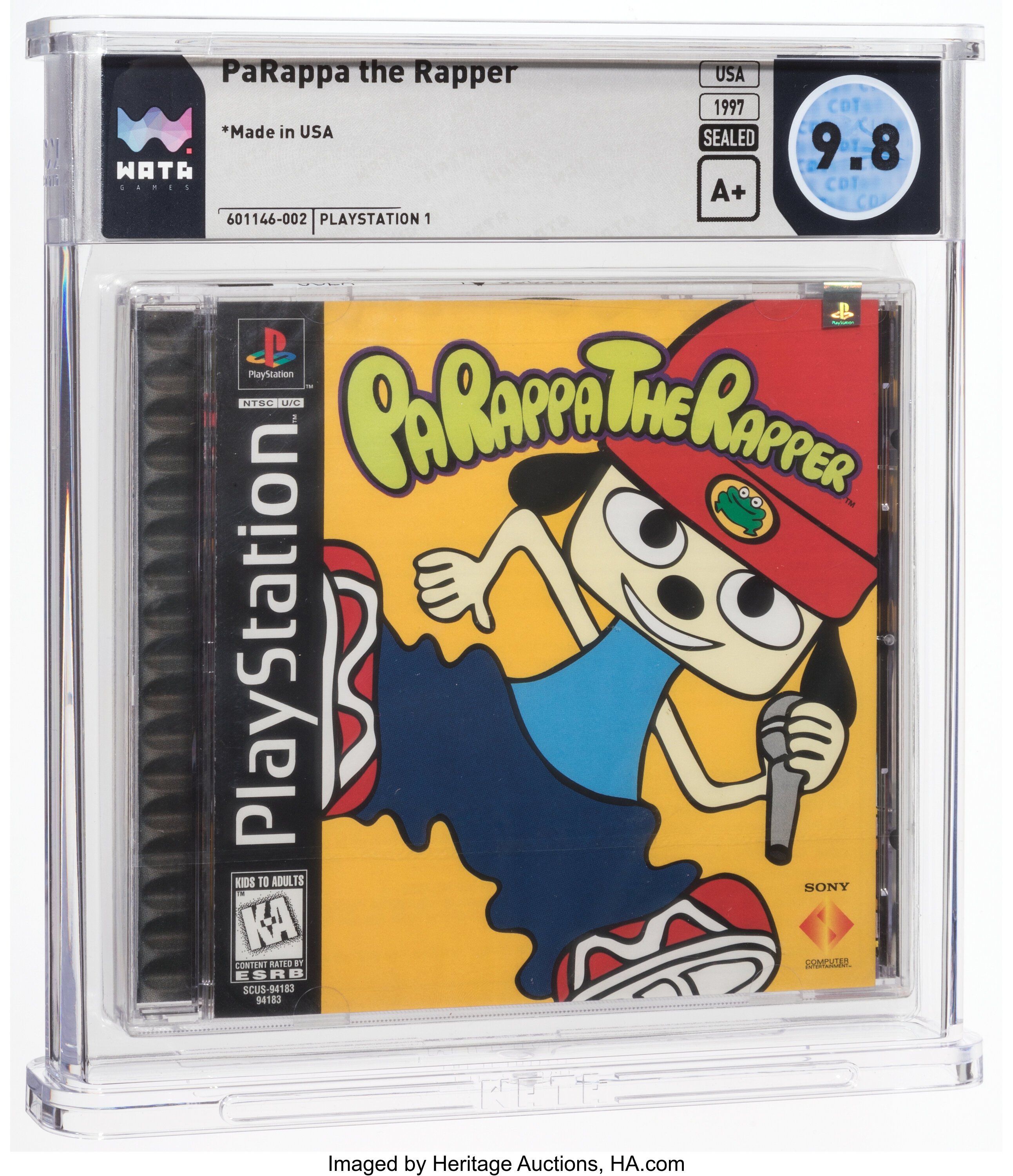 PaRappa the Rapper (PS1): PSA Pop Report & Prices