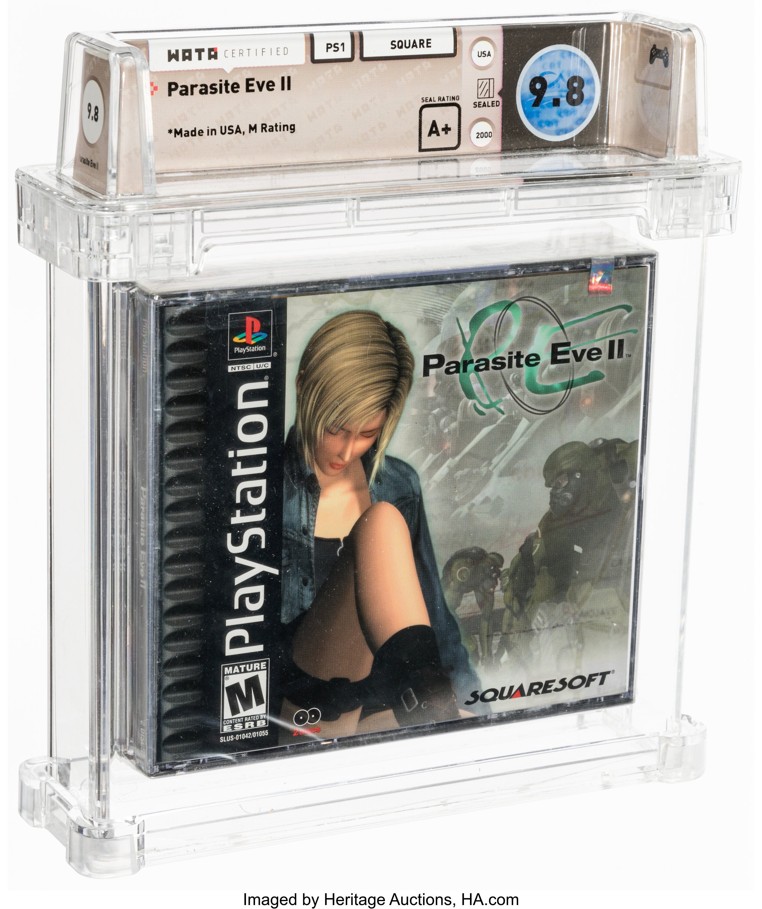Parasite Eve II (PS1): PSA Pop Report & Prices