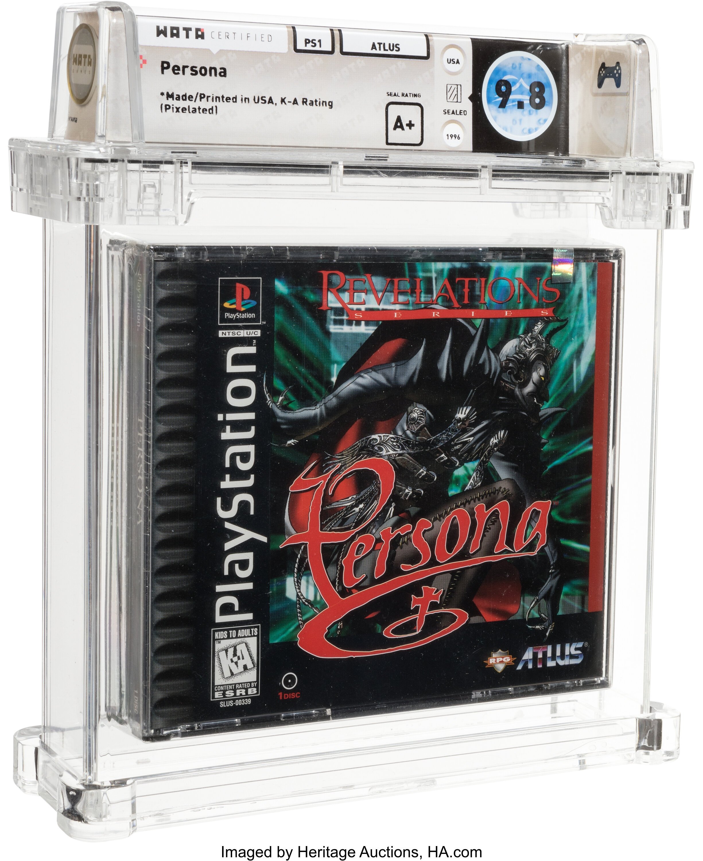 Persona (PS1): PSA Pop Report & Prices