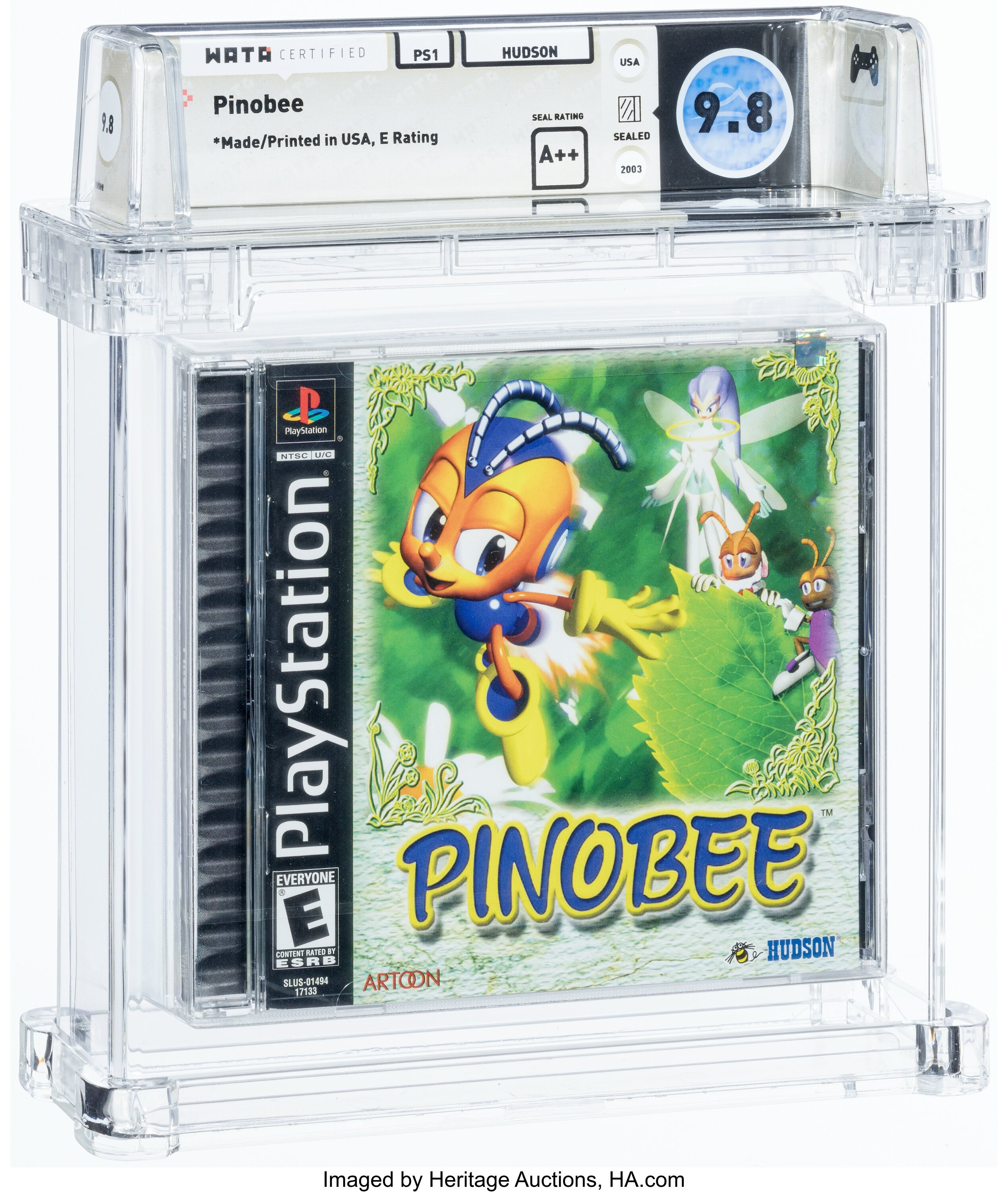 Pinobee (PS1): PSA Pop Report & Prices