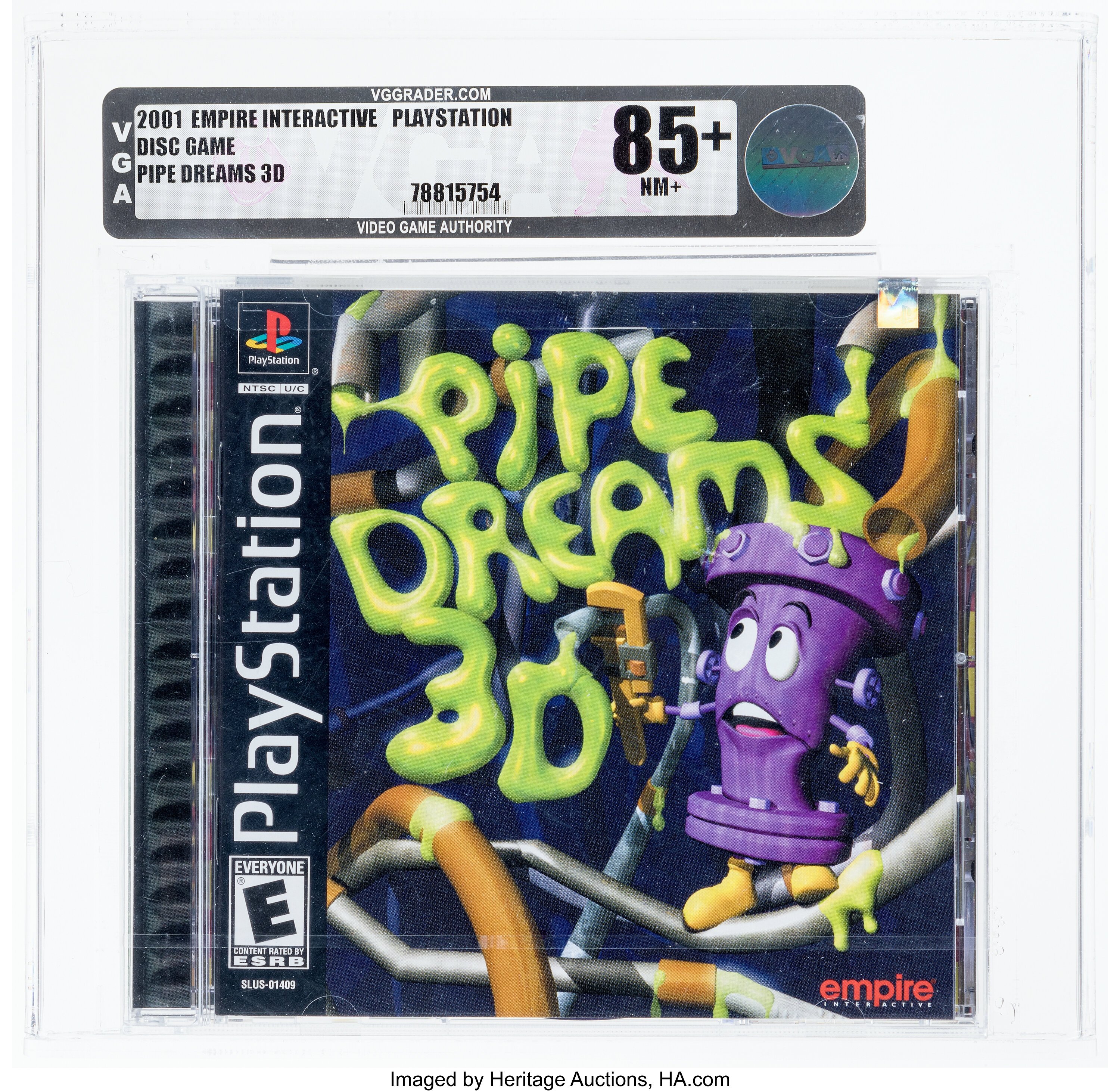 Pipe Dreams 3D (PS1): PSA Pop Report & Prices
