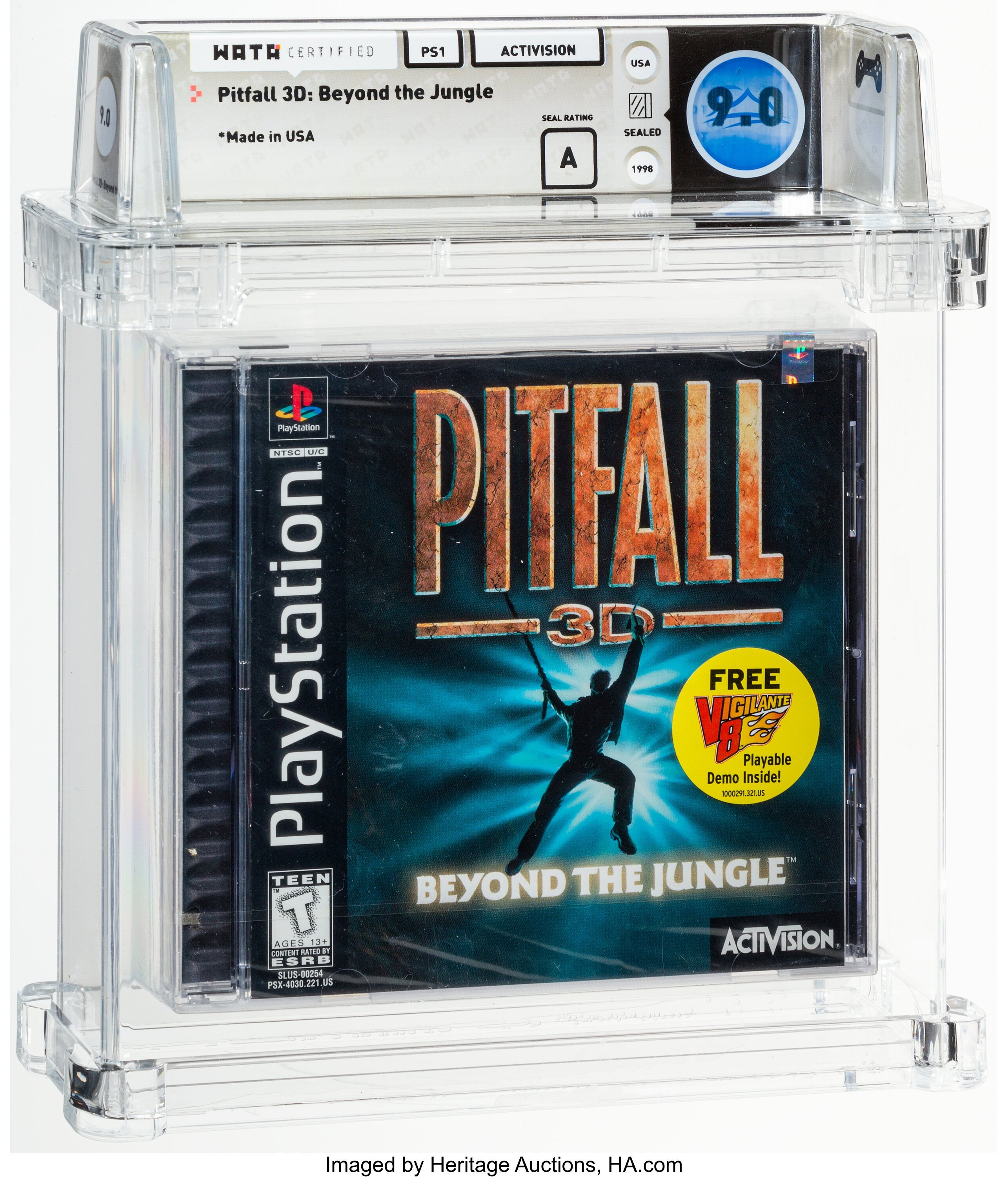 Pitfall 3D: Beyond the Jungle (PS1) — PSA Pop & Prices