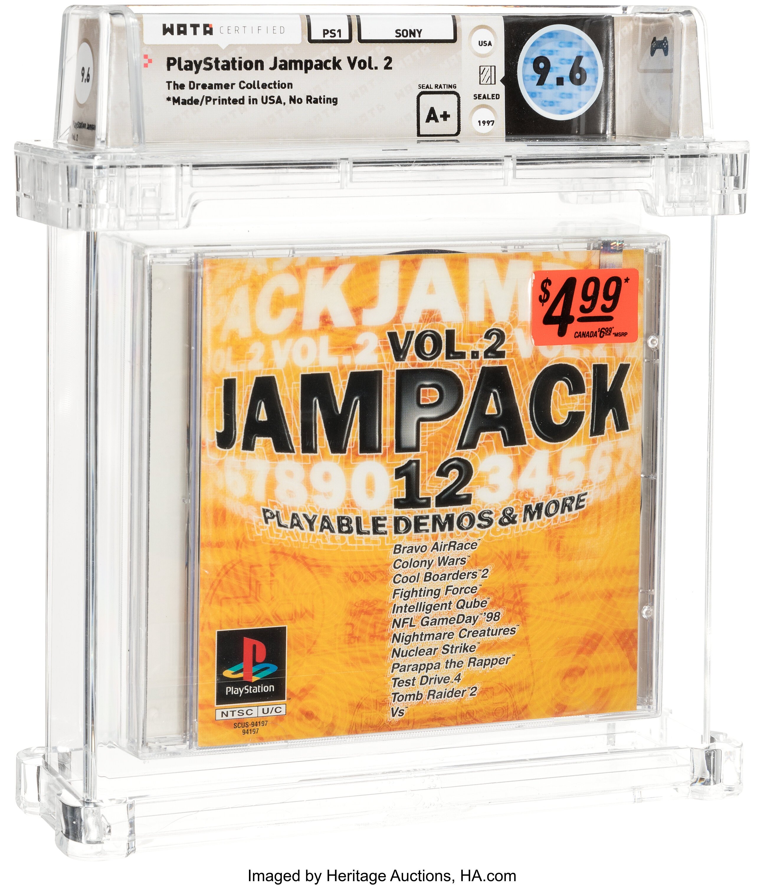 PlayStation Jampack Vol. 2 (PS1): PSA Pop Report & Prices